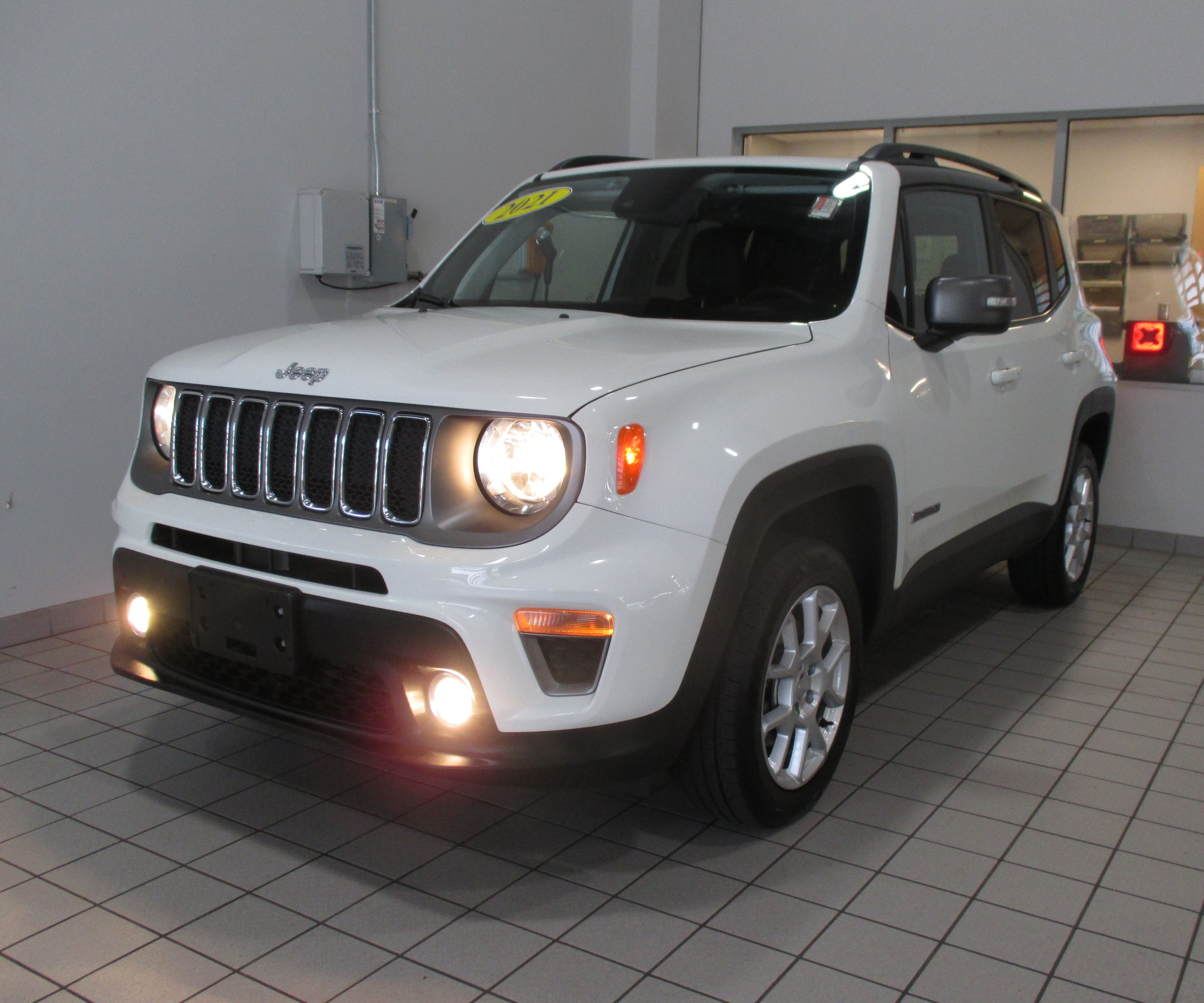 used 2021 Jeep Renegade car, priced at $19,797