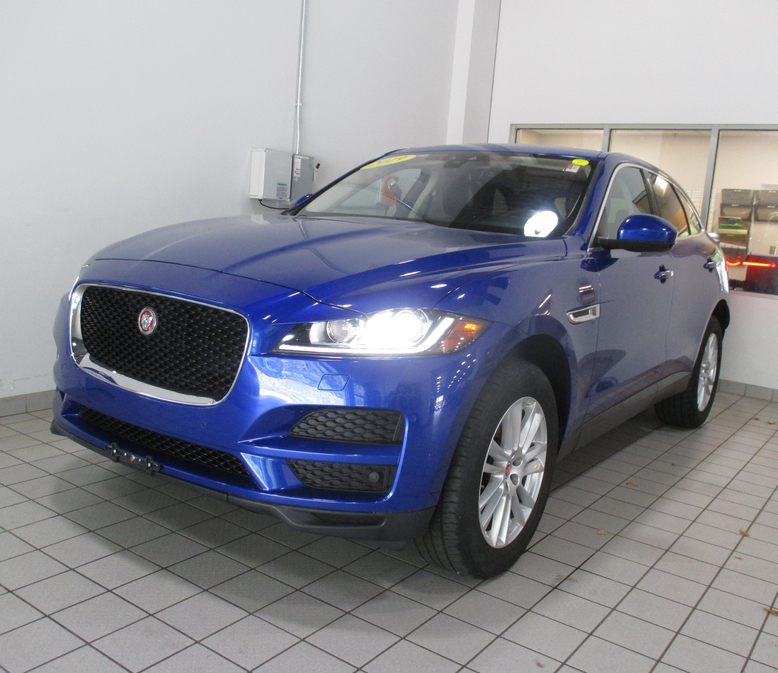 used 2019 Jaguar F-PACE car, priced at $19,497