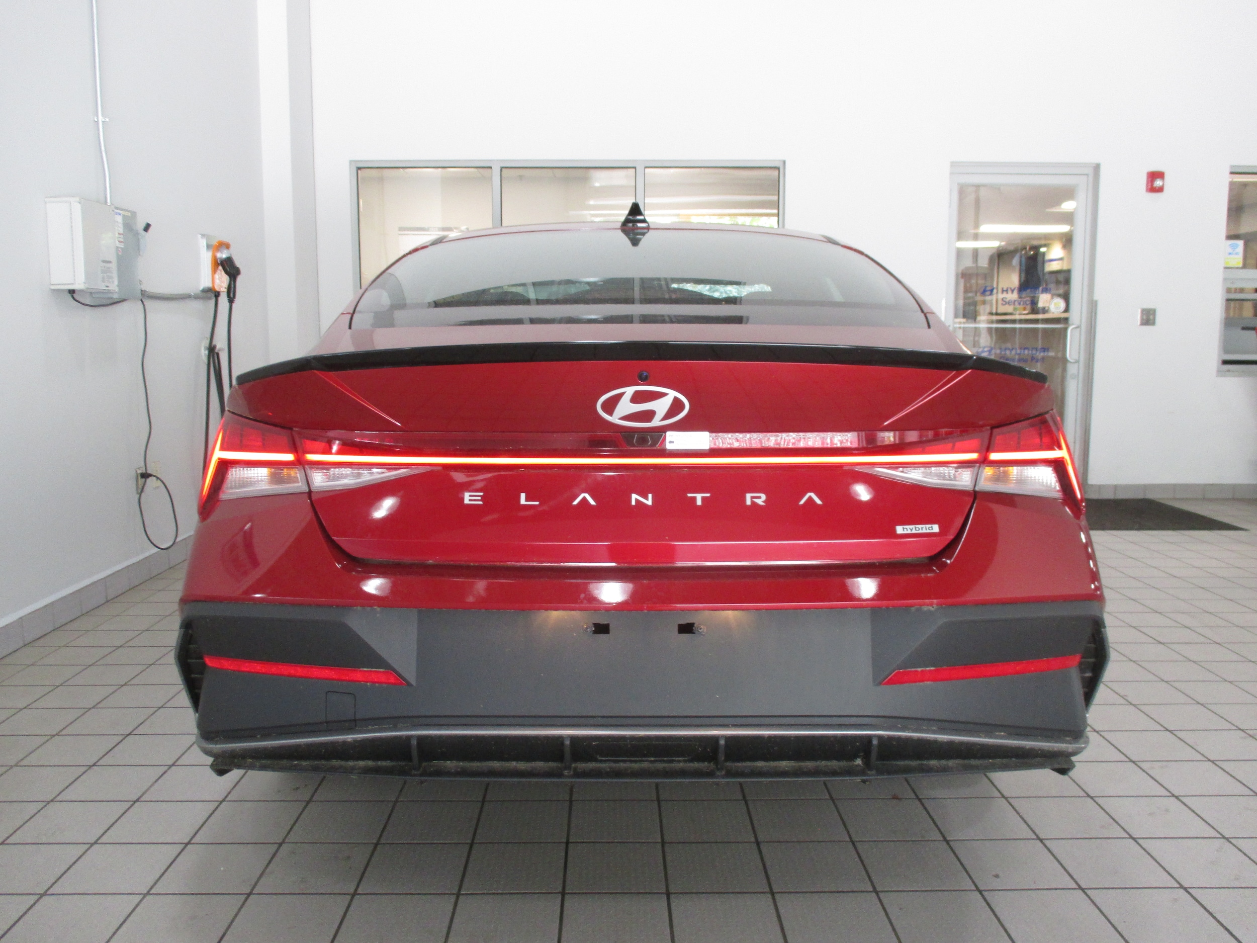 new 2025 Hyundai Elantra Hybrid car, priced at $27,490