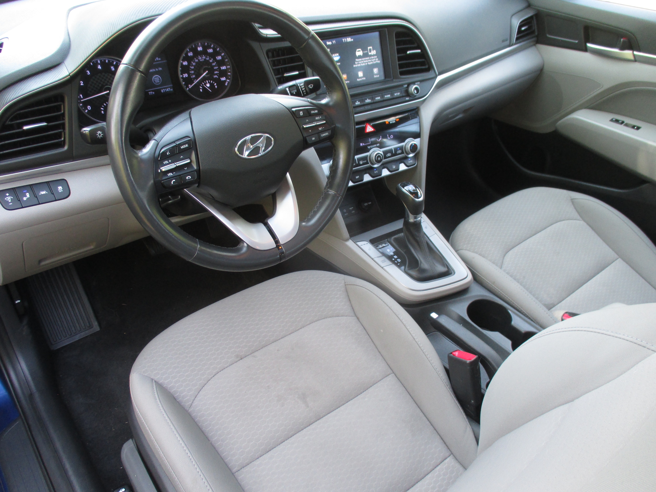 used 2019 Hyundai Elantra car, priced at $13,497