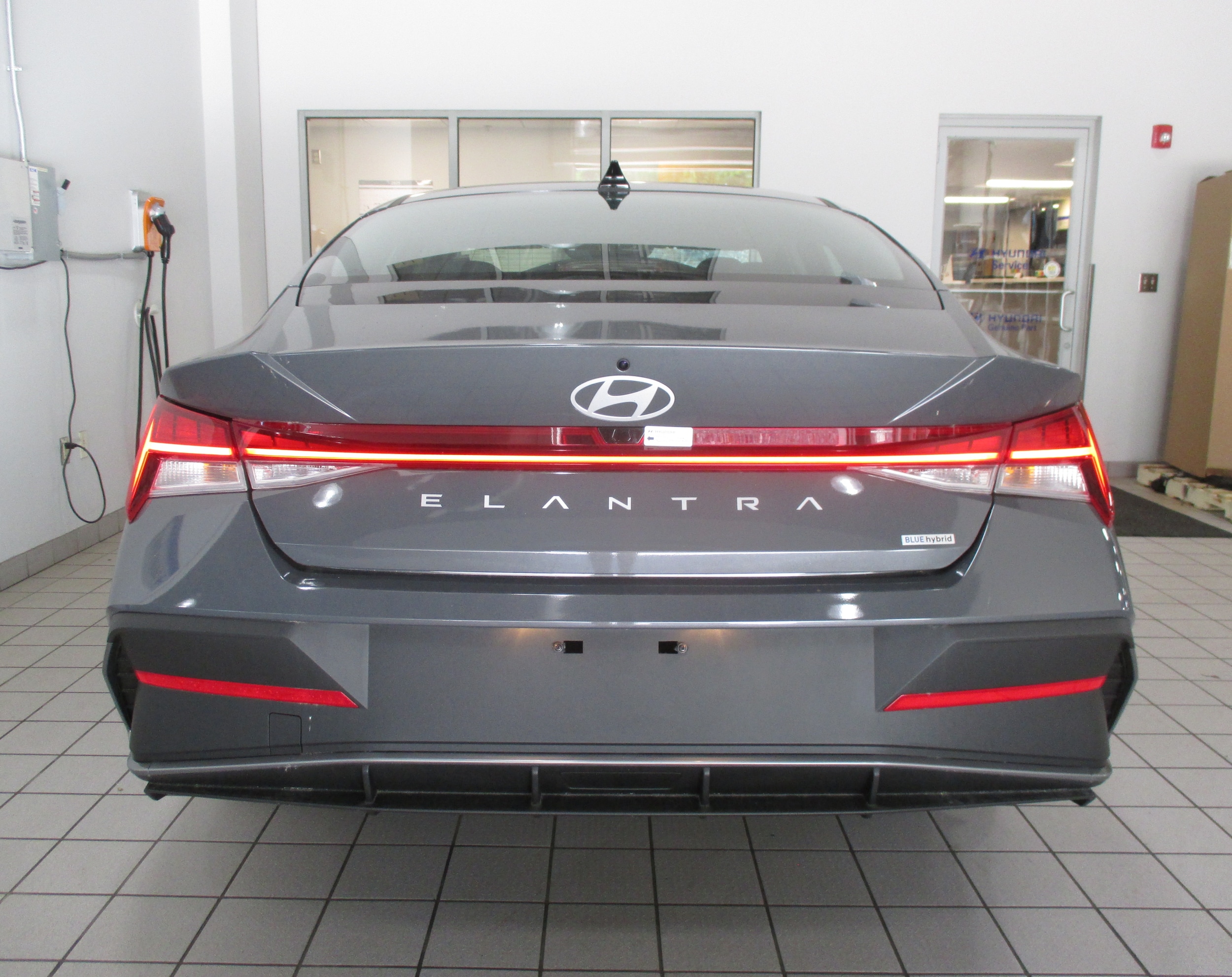 new 2025 Hyundai Elantra Hybrid car, priced at $24,835