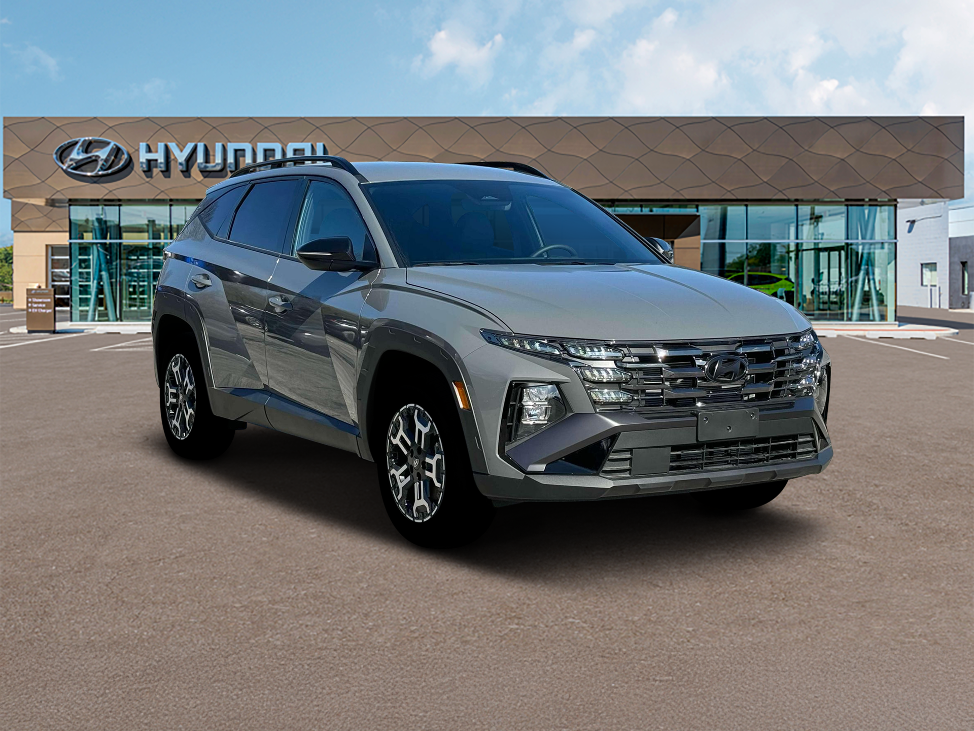 new 2025 Hyundai Tucson car, priced at $34,603