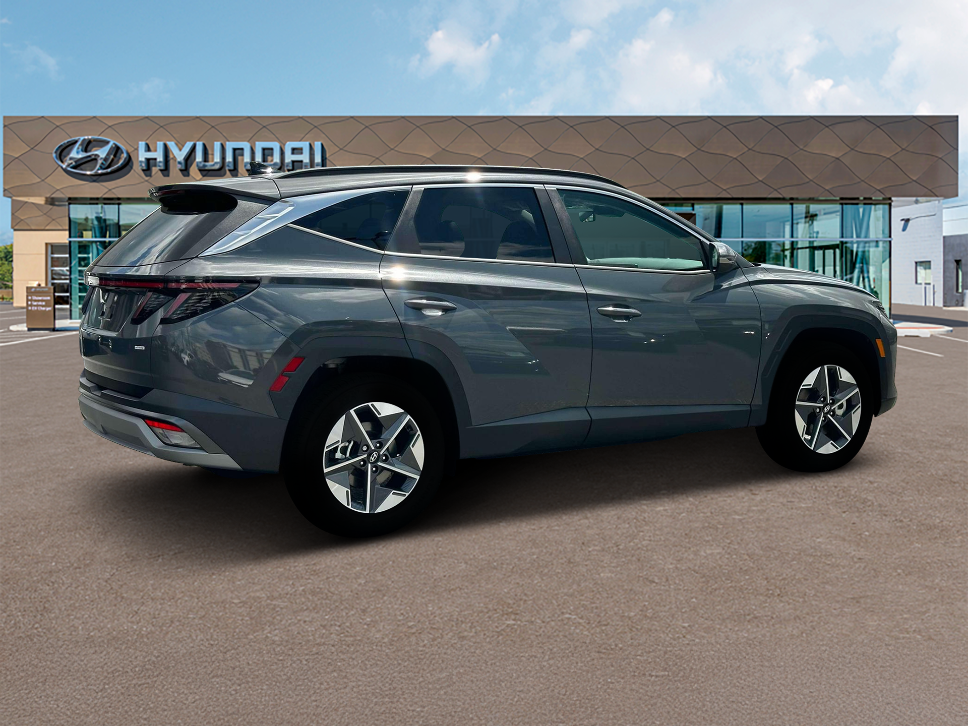 new 2025 Hyundai Tucson car, priced at $34,627