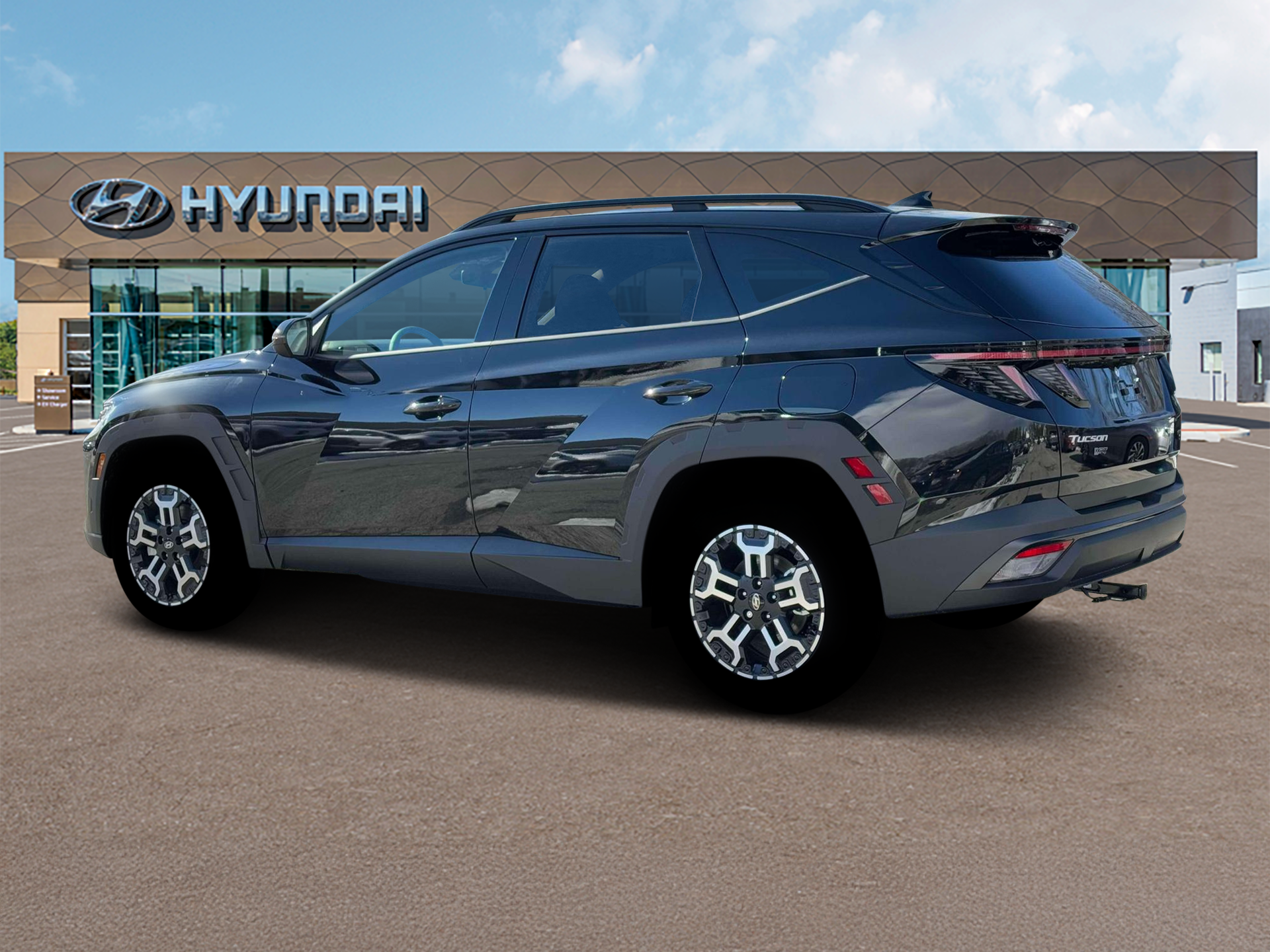 new 2025 Hyundai Tucson car, priced at $34,542