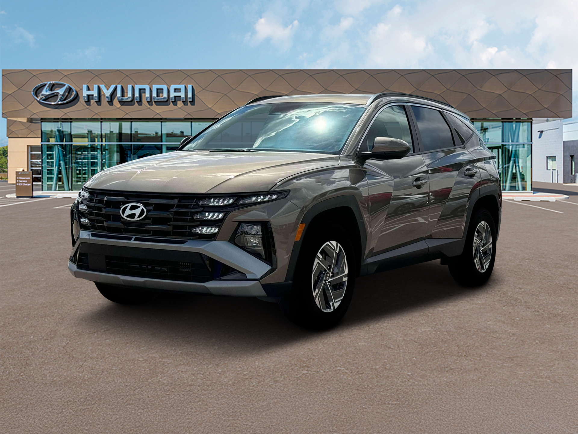 new 2025 Hyundai Tucson Hybrid car, priced at $33,708