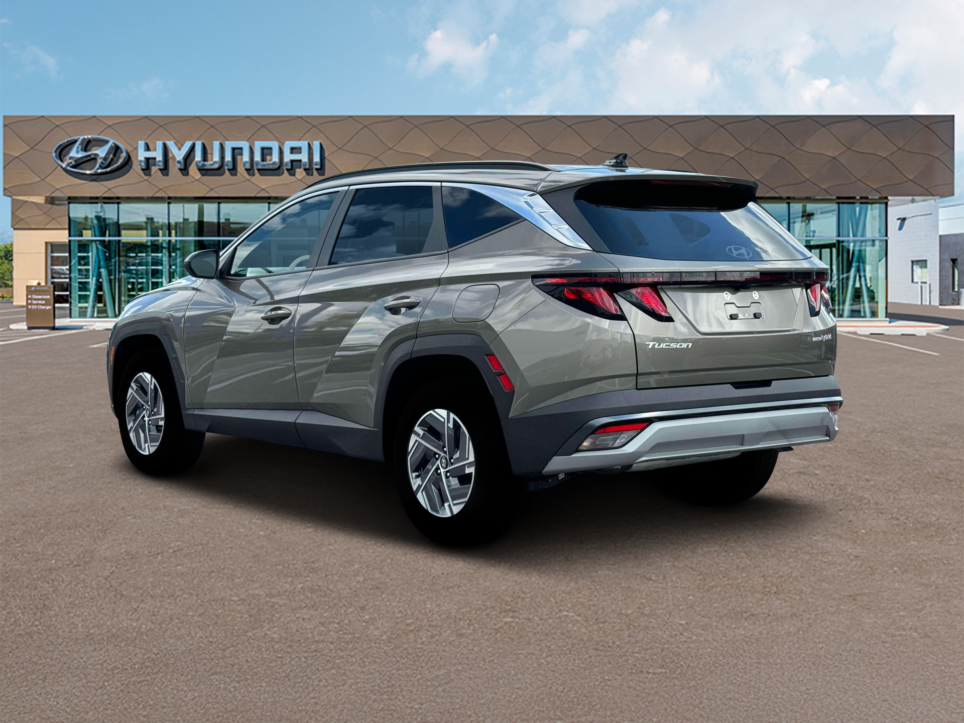 new 2025 Hyundai Tucson Hybrid car, priced at $33,708