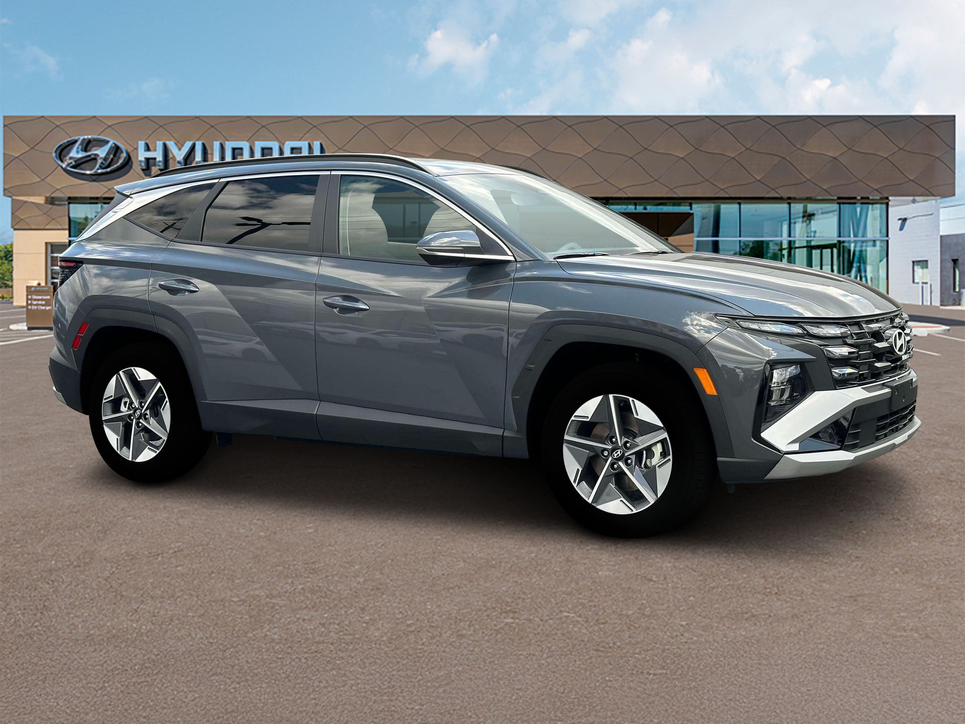 new 2025 Hyundai Tucson car, priced at $34,627