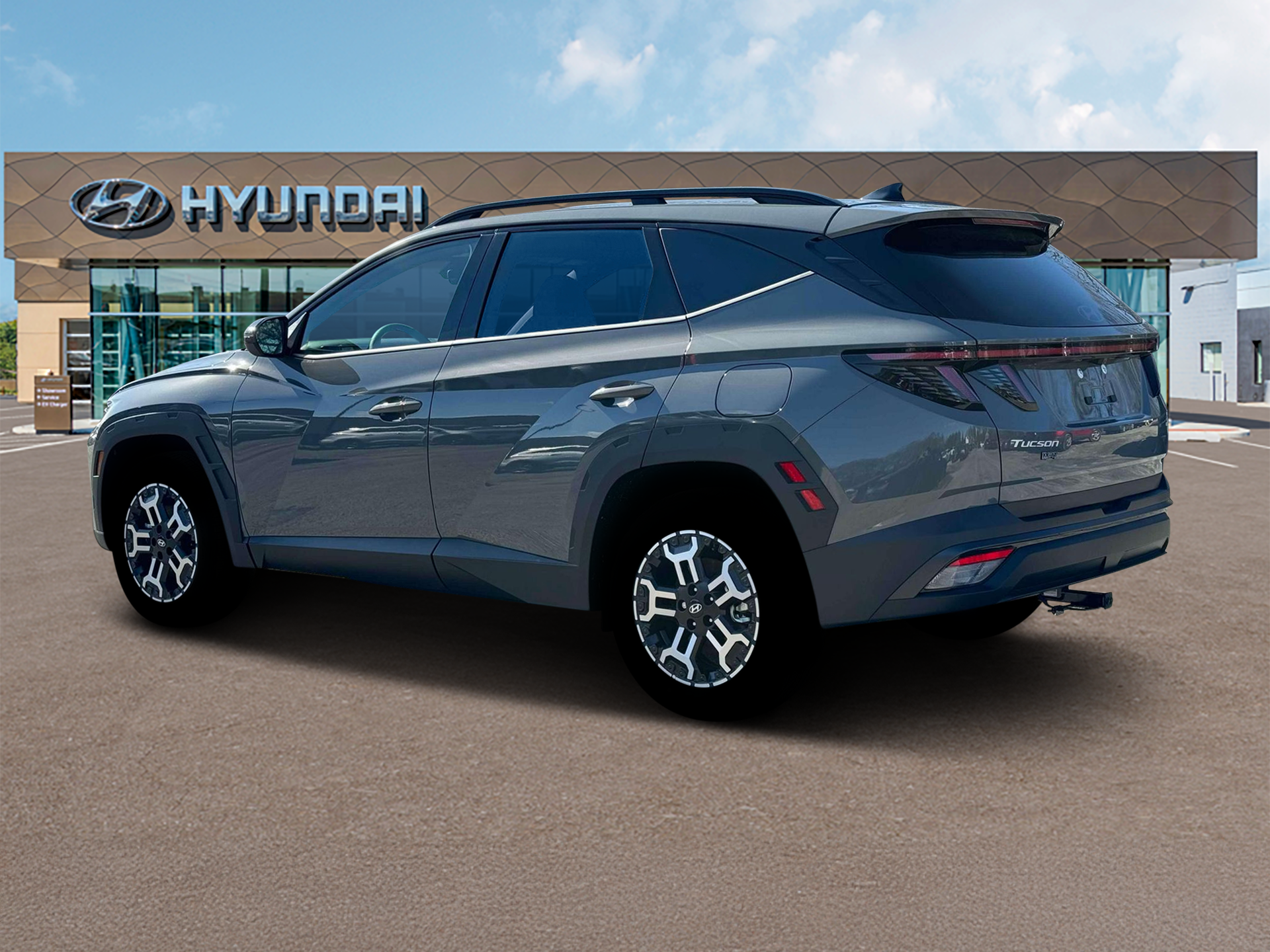 new 2025 Hyundai Tucson car, priced at $34,603