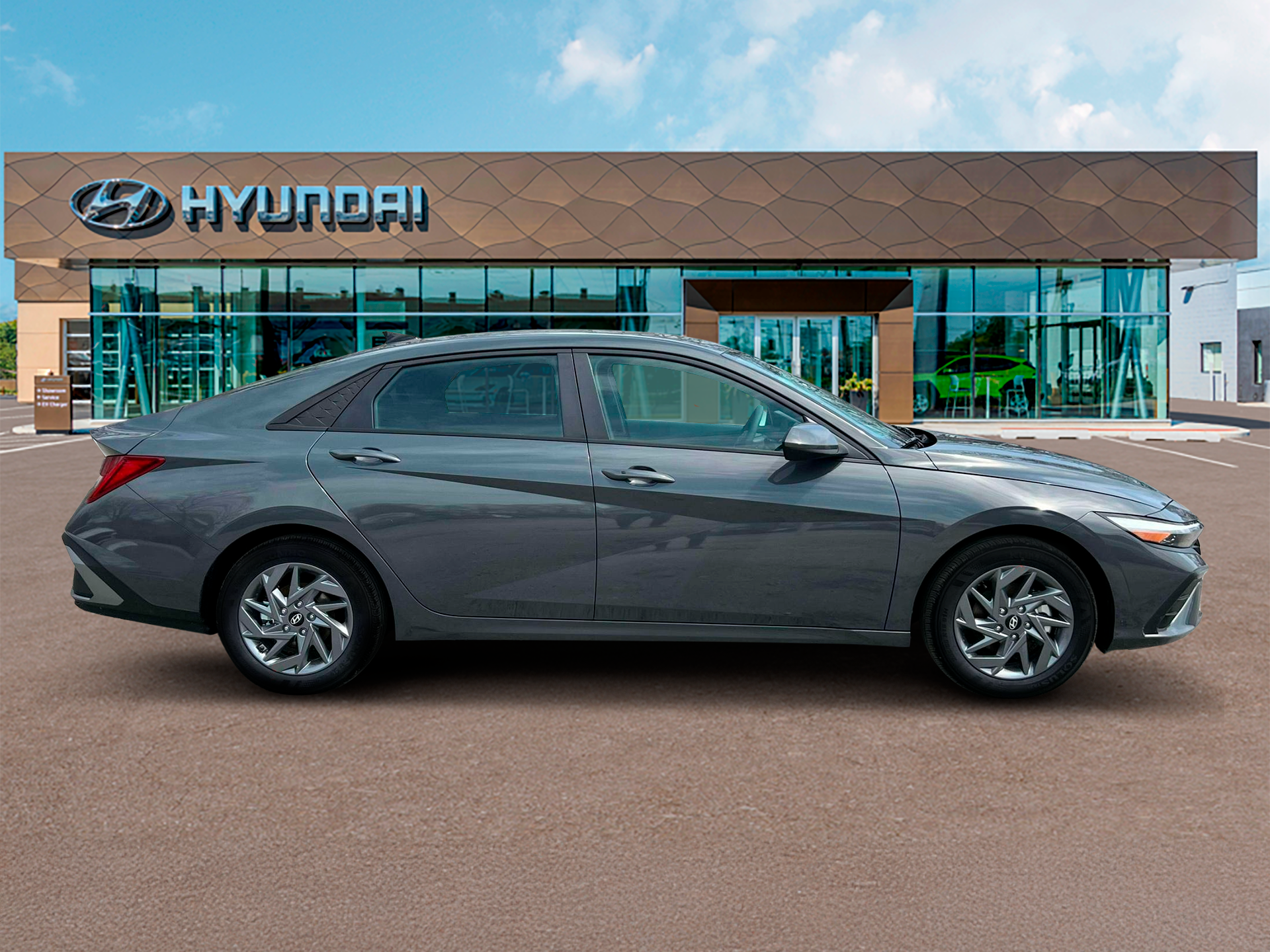 new 2025 Hyundai Elantra Hybrid car, priced at $24,835