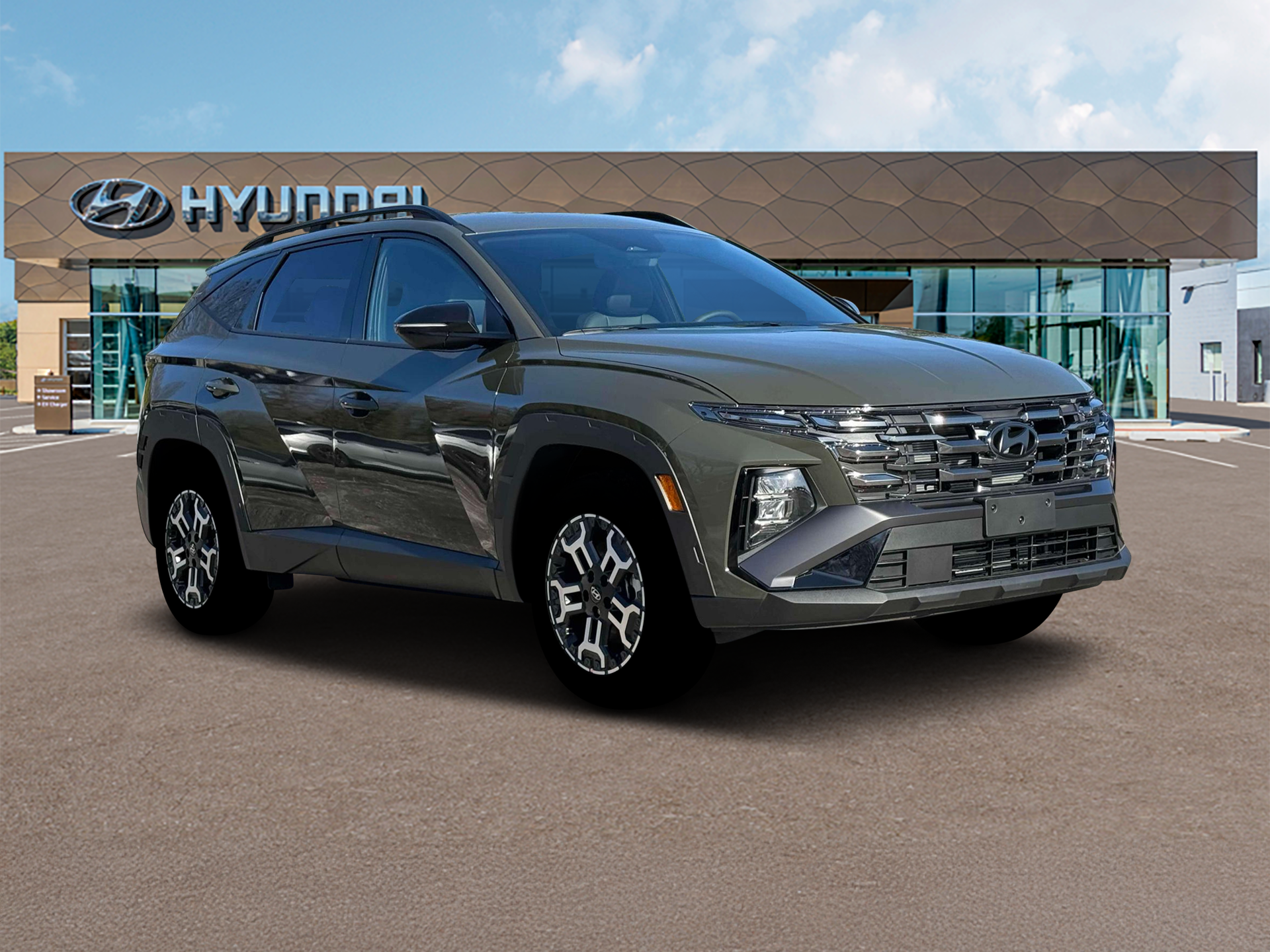 new 2025 Hyundai Tucson car, priced at $34,542