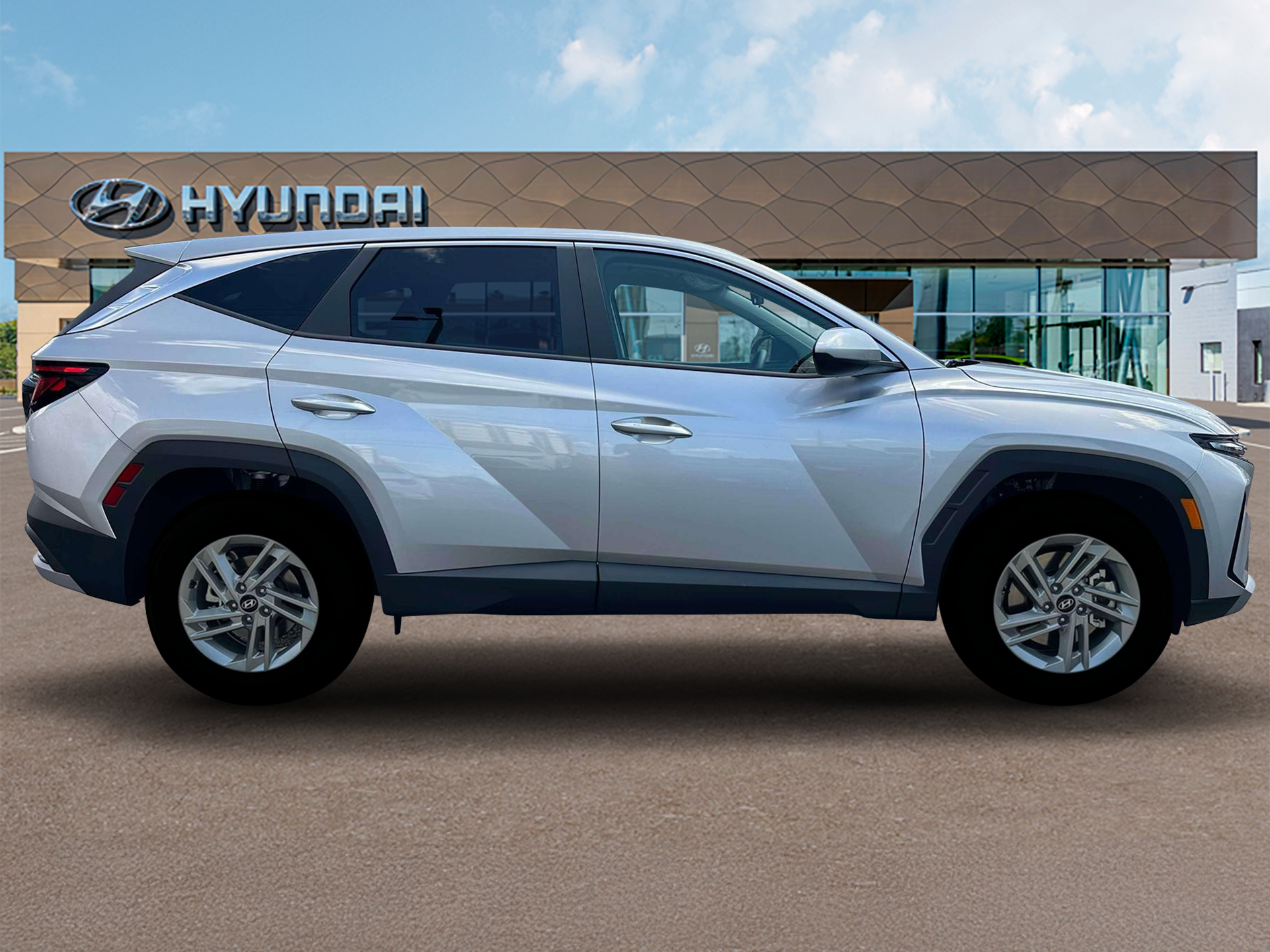 new 2025 Hyundai Tucson car, priced at $30,036