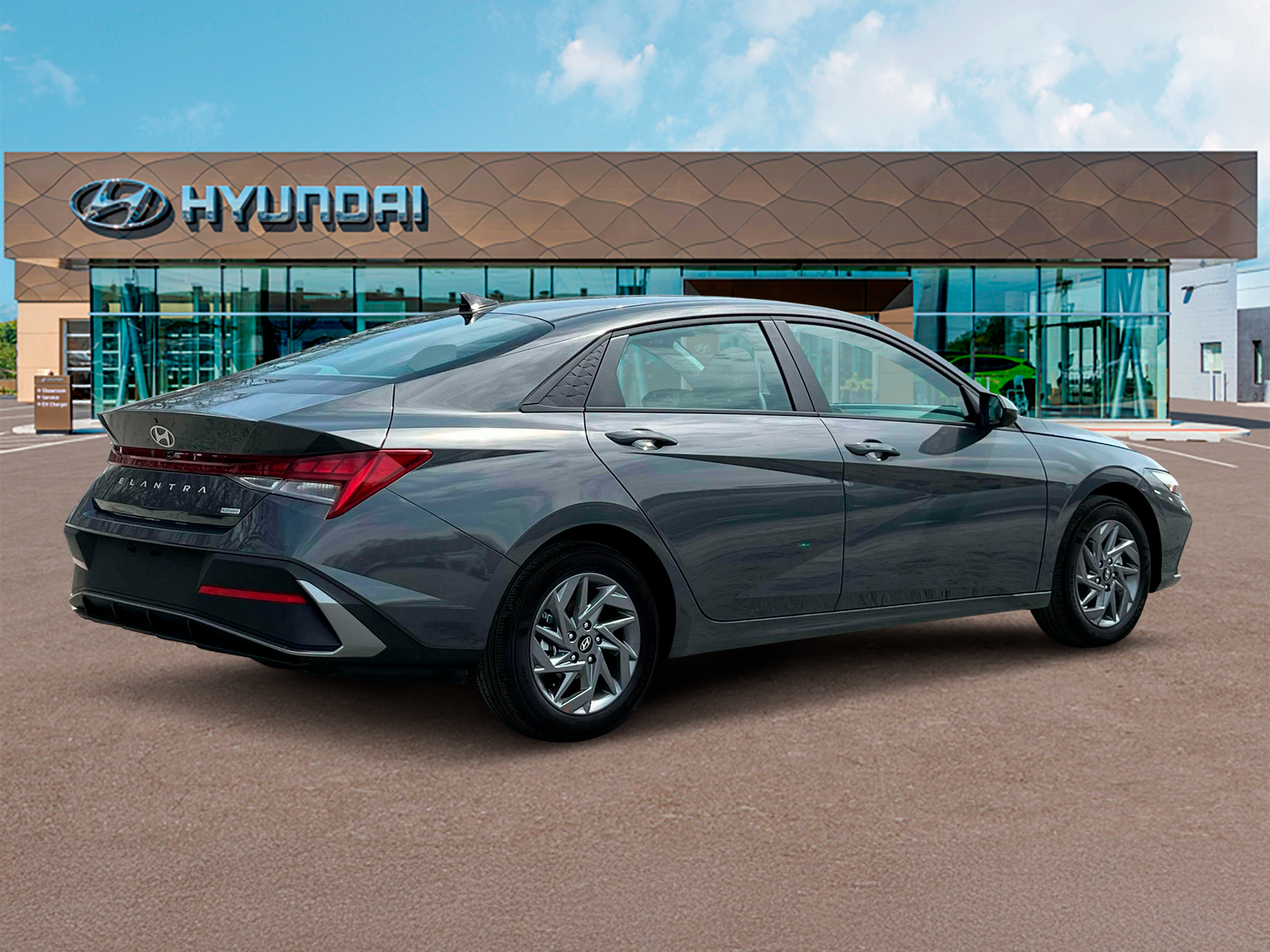 new 2025 Hyundai Elantra Hybrid car, priced at $24,835