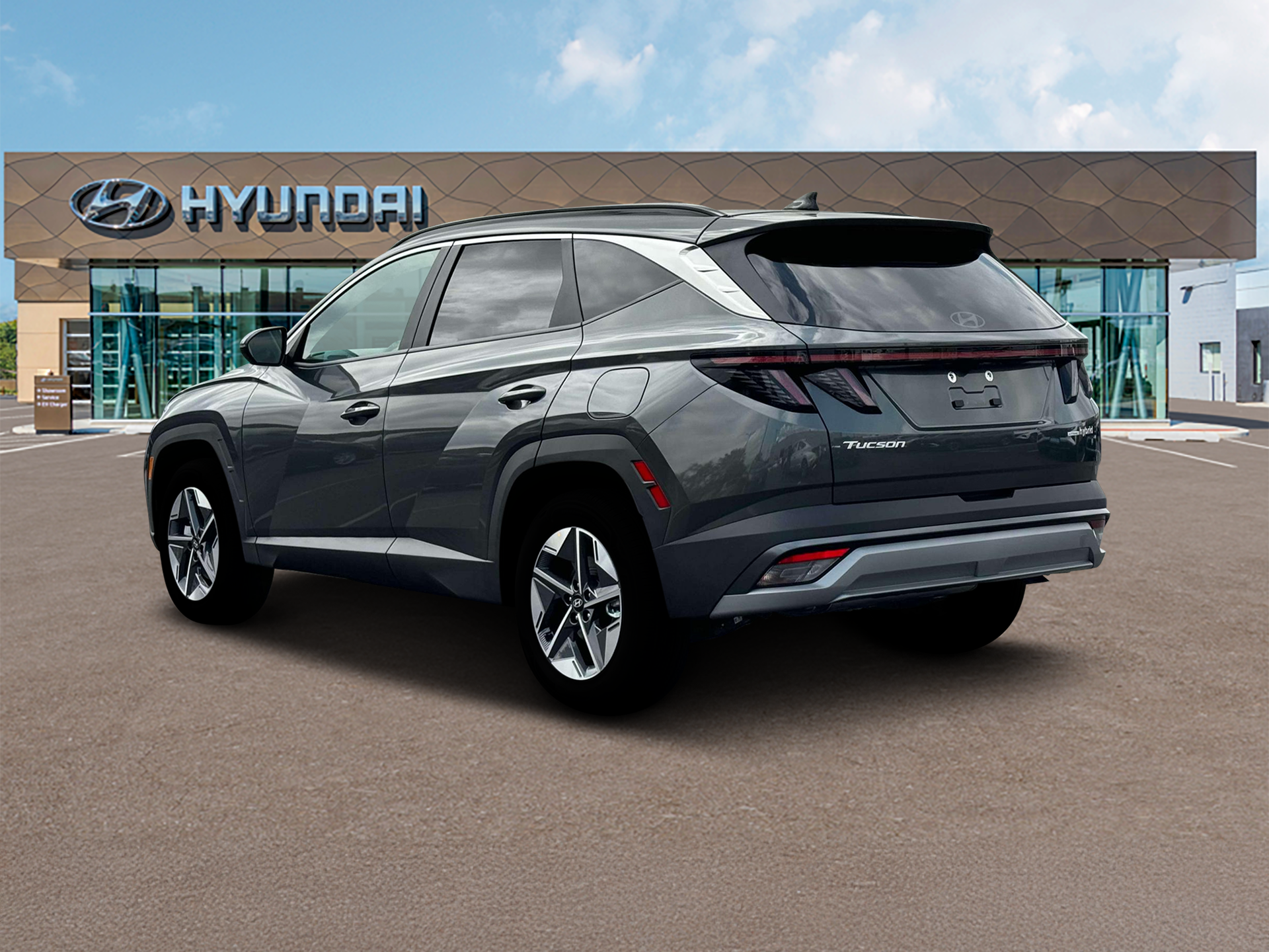 new 2025 Hyundai Tucson Hybrid car, priced at $37,095