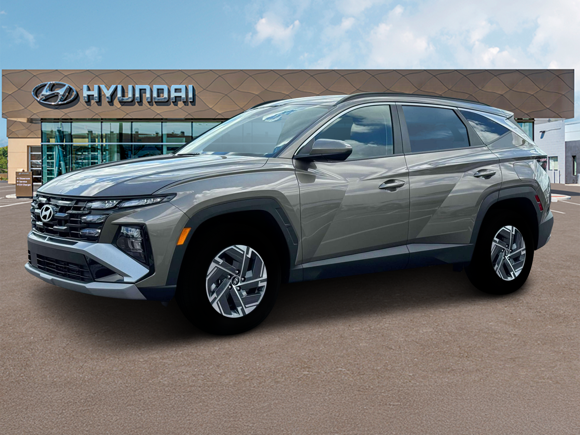 new 2025 Hyundai Tucson Hybrid car, priced at $33,708