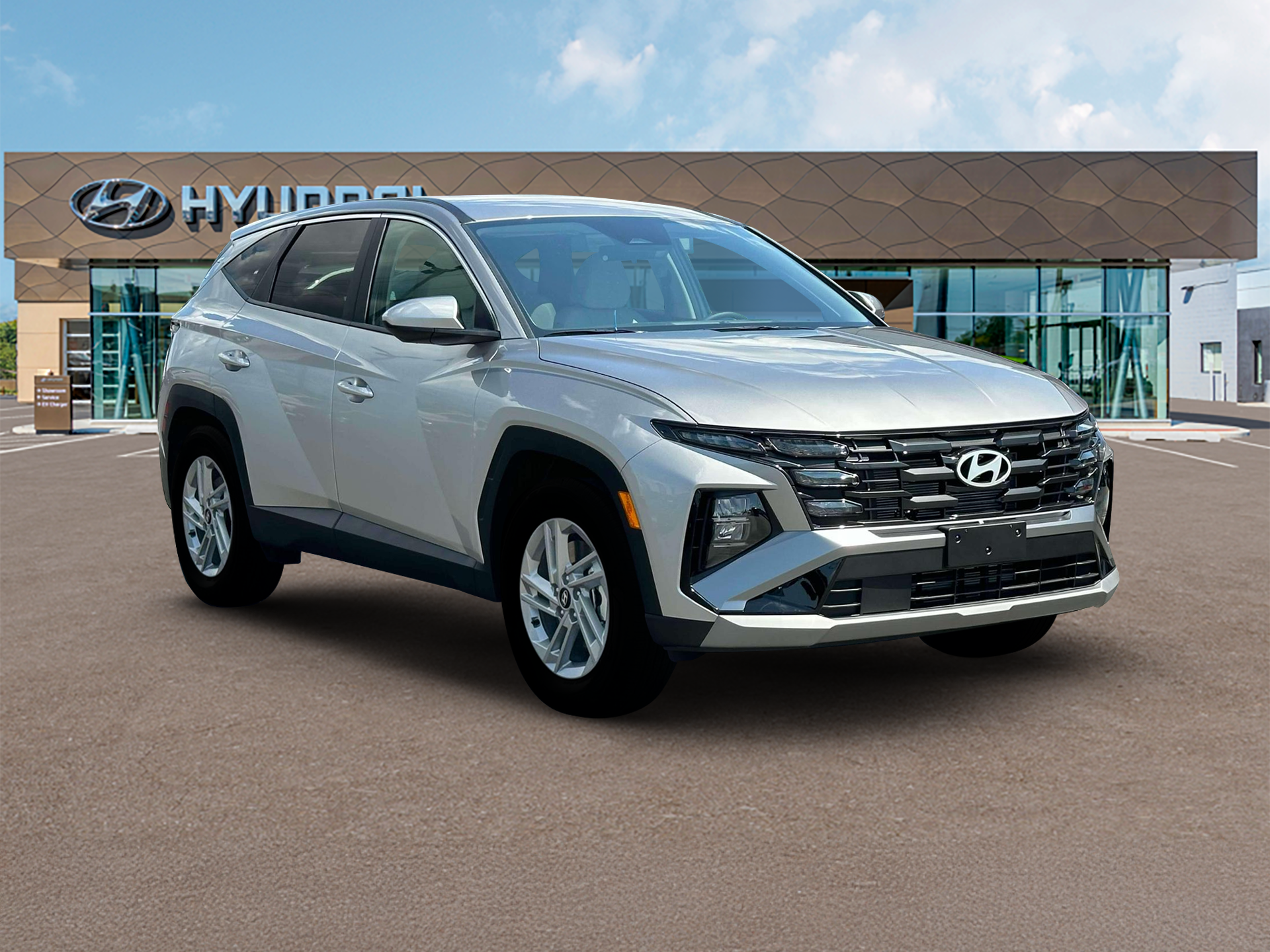 new 2025 Hyundai Tucson car, priced at $30,036