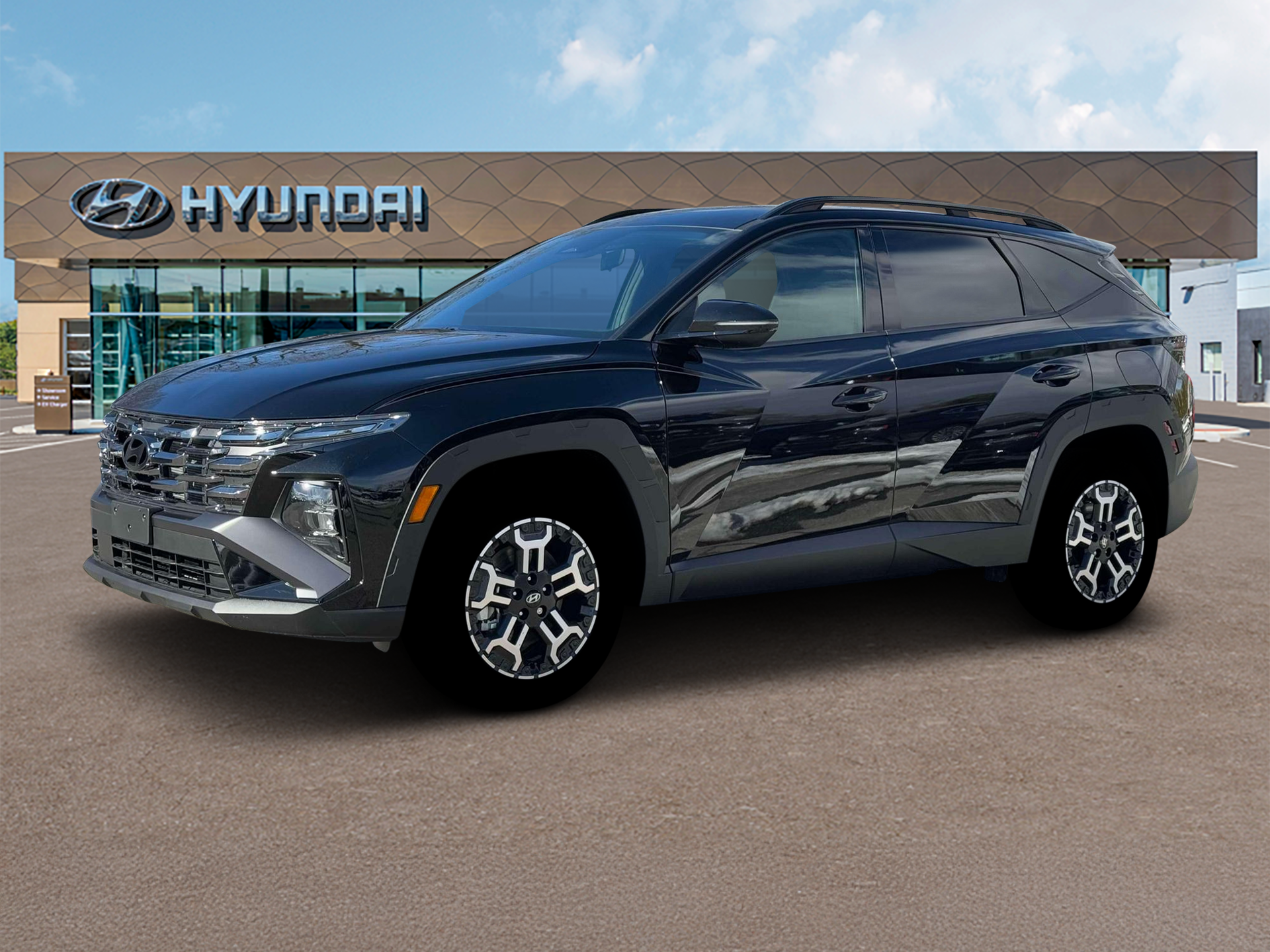 new 2025 Hyundai Tucson car, priced at $34,542