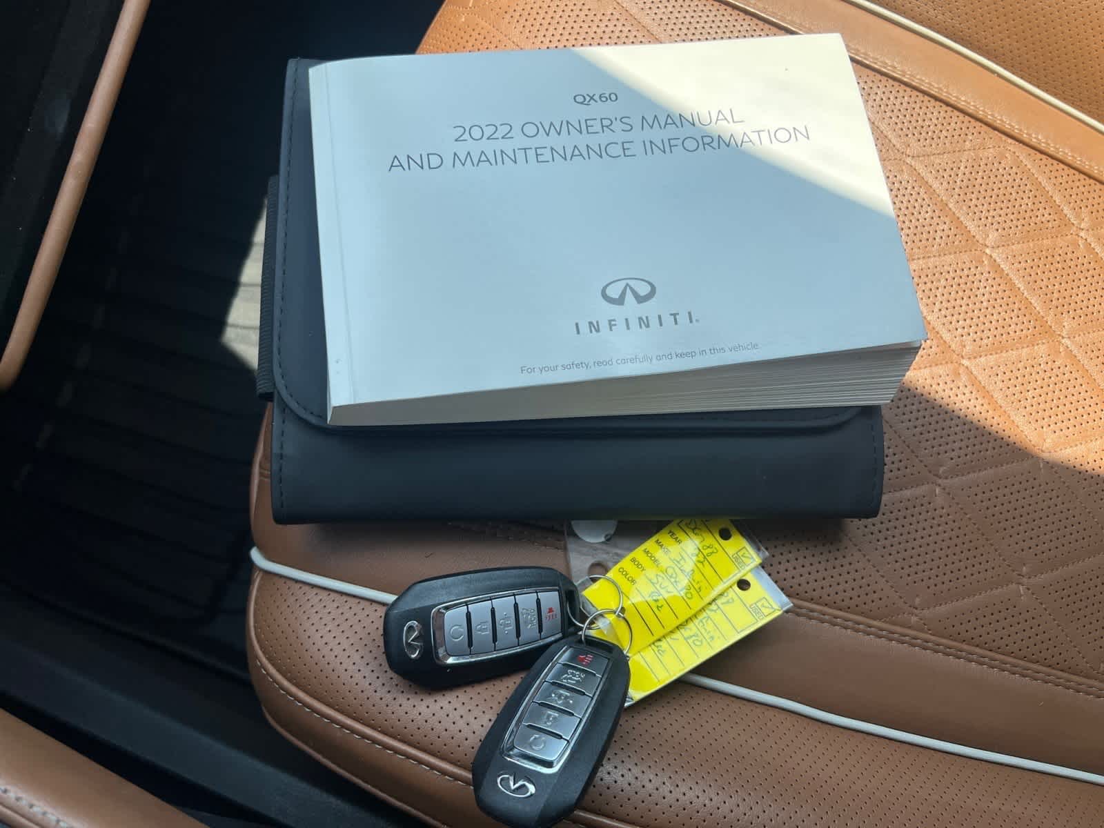 used 2022 INFINITI QX60 car, priced at $44,497