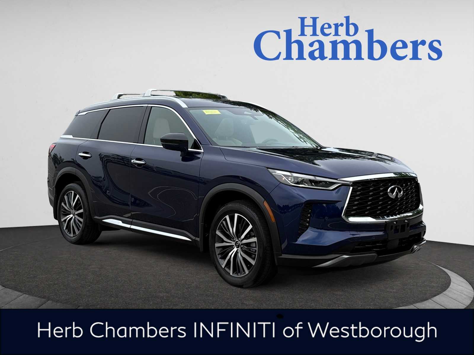 used 2025 INFINITI QX60 car, priced at $51,497