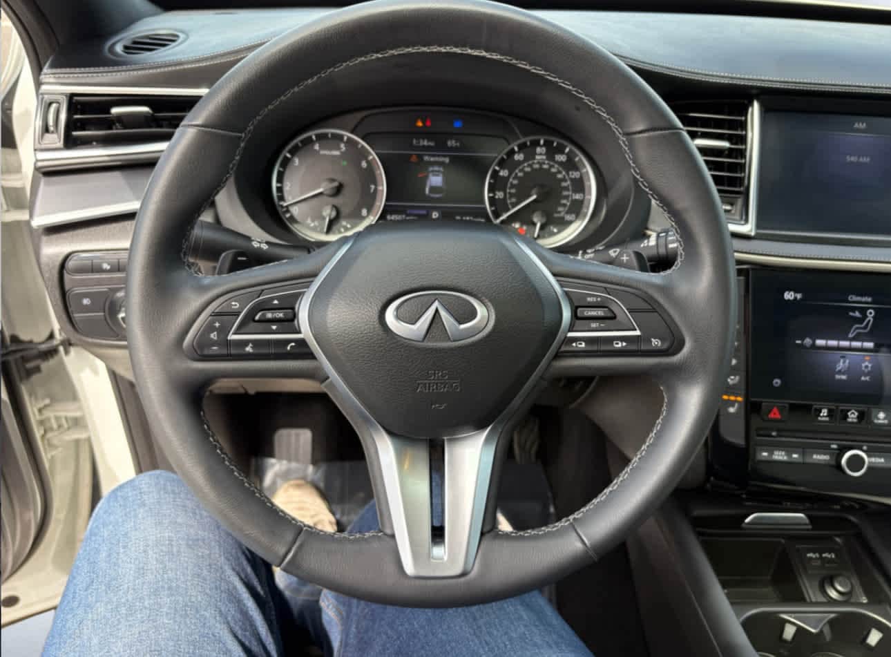 used 2022 INFINITI QX55 car, priced at $24,998
