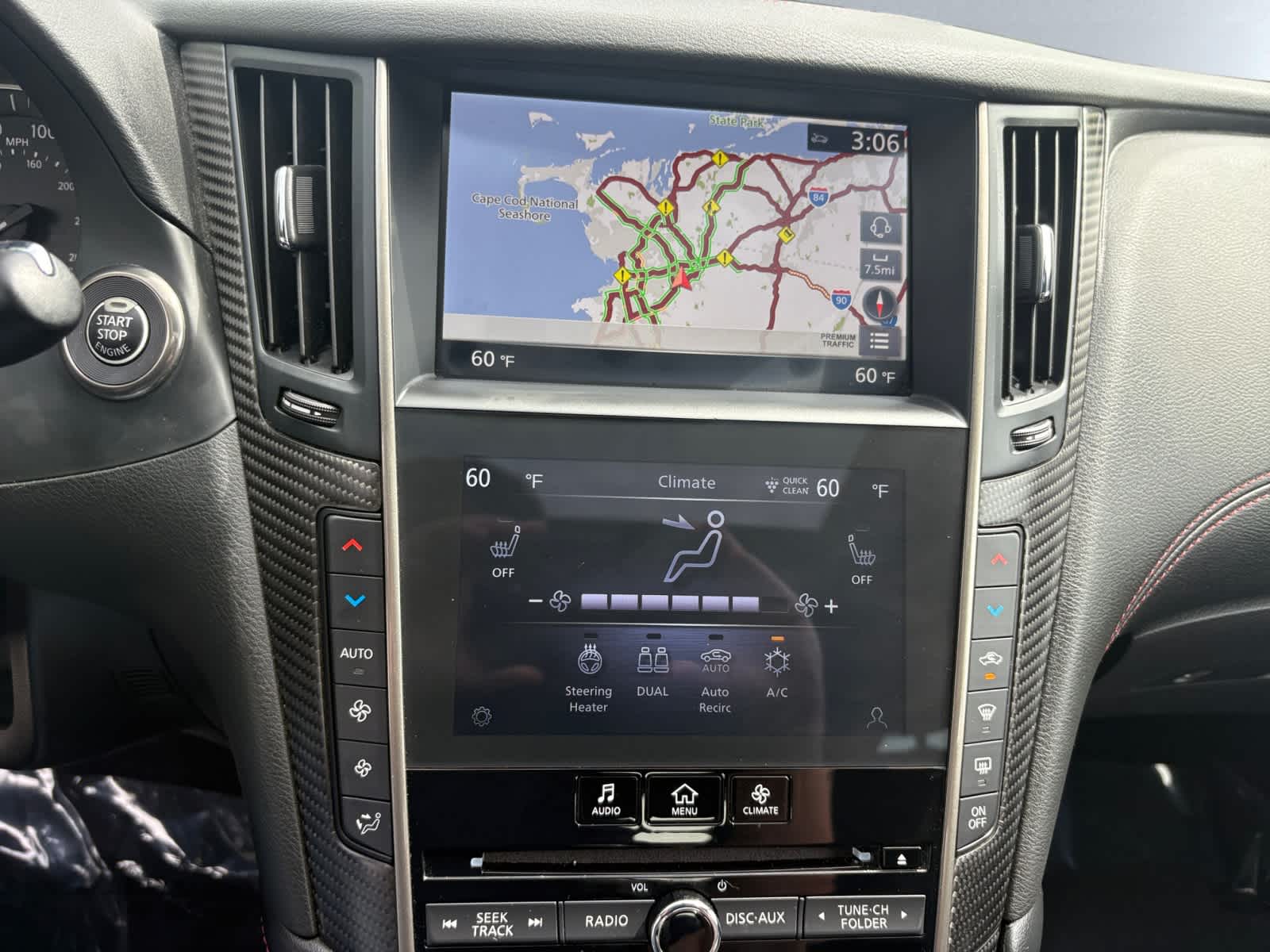 used 2022 INFINITI Q50 car, priced at $37,298