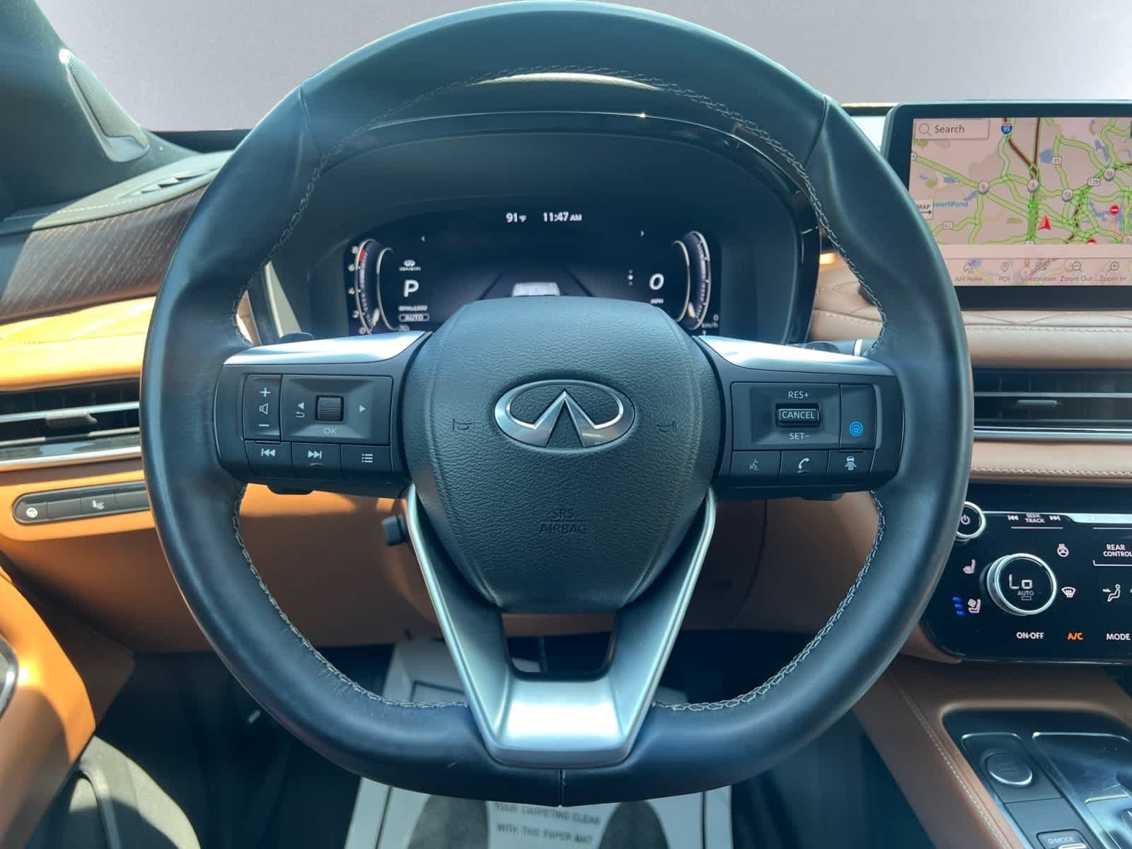 used 2022 INFINITI QX60 car, priced at $44,497