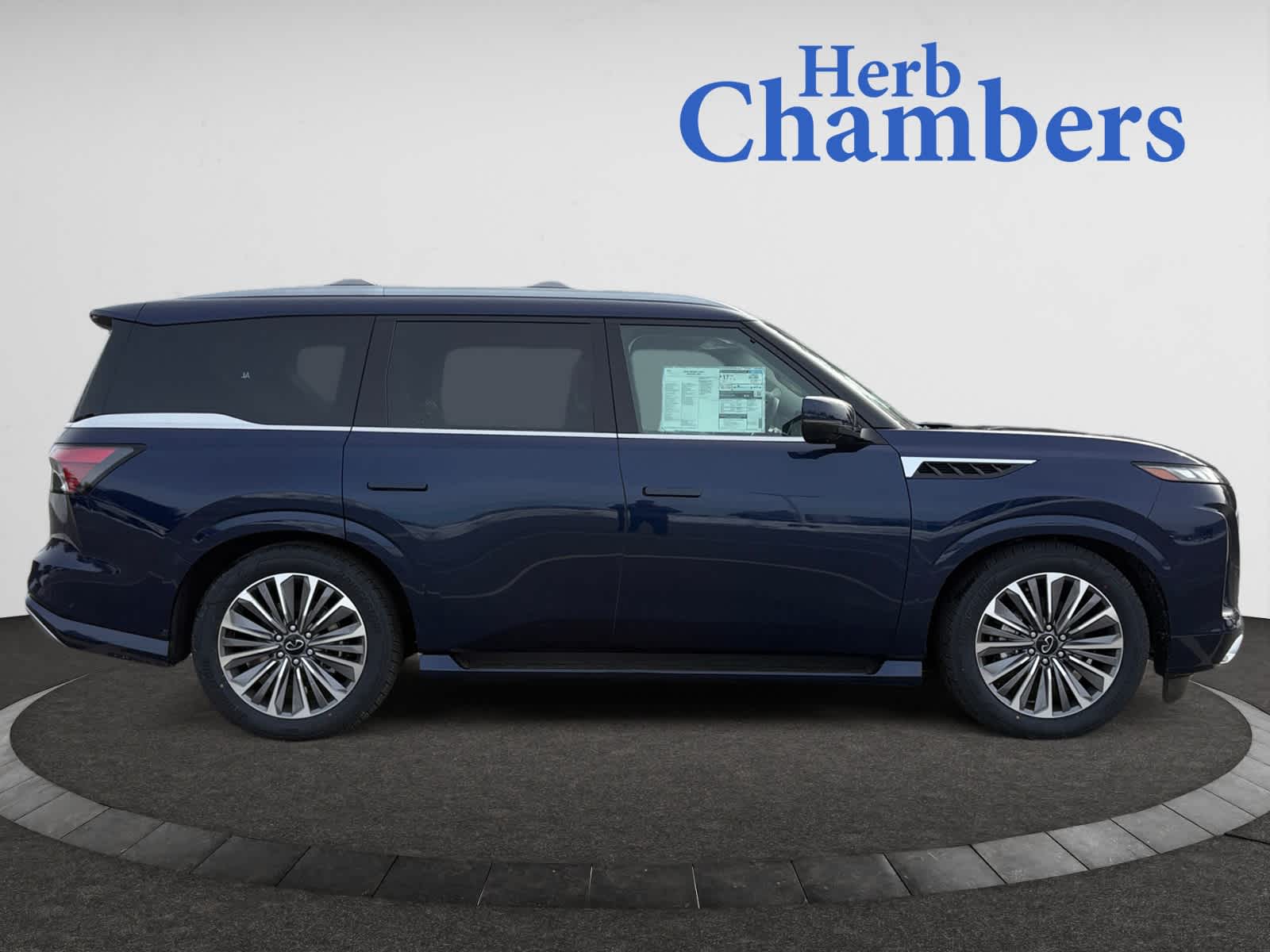 new 2025 INFINITI QX80 car, priced at $91,540