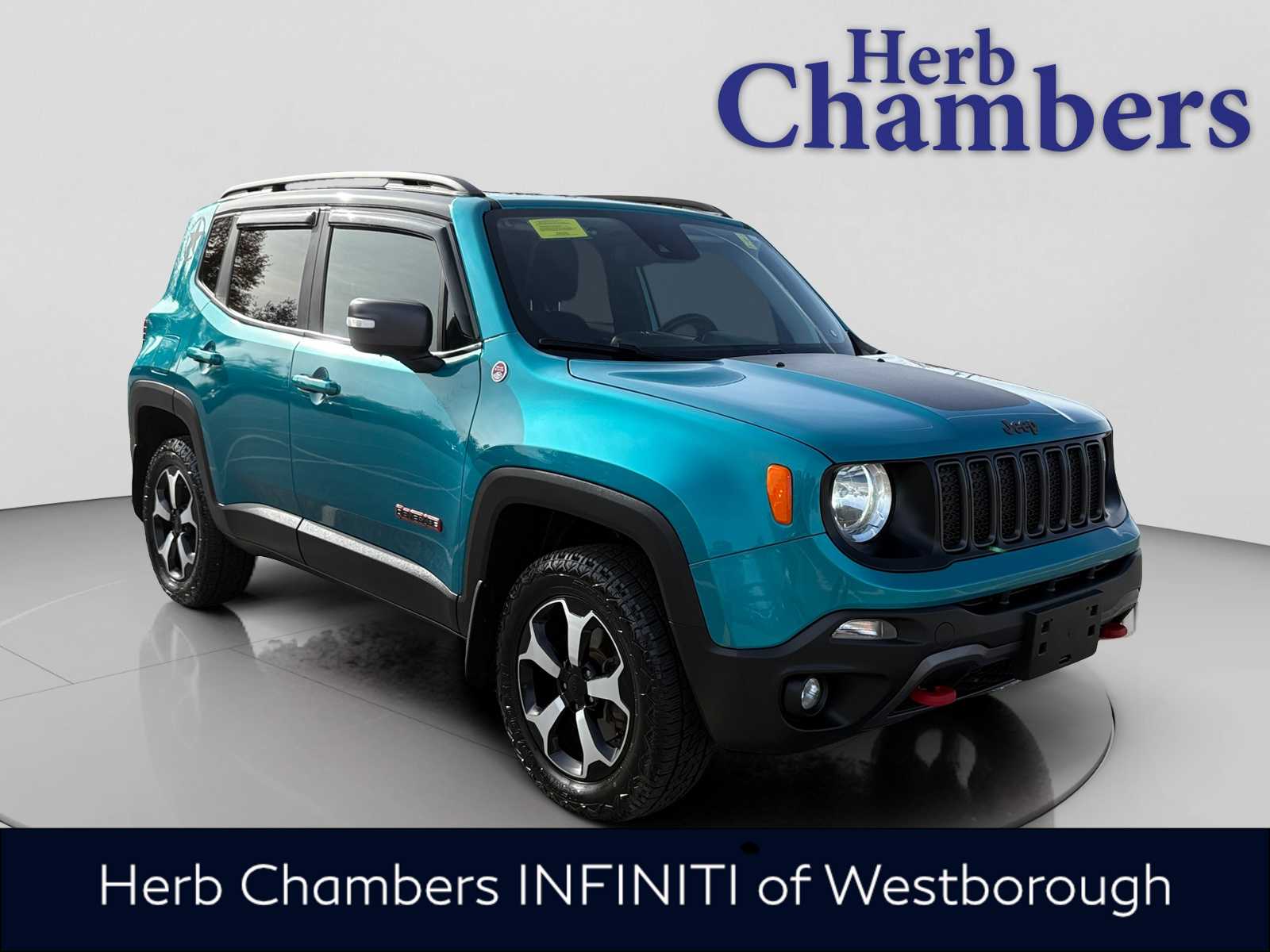 used 2021 Jeep Renegade car, priced at $14,998