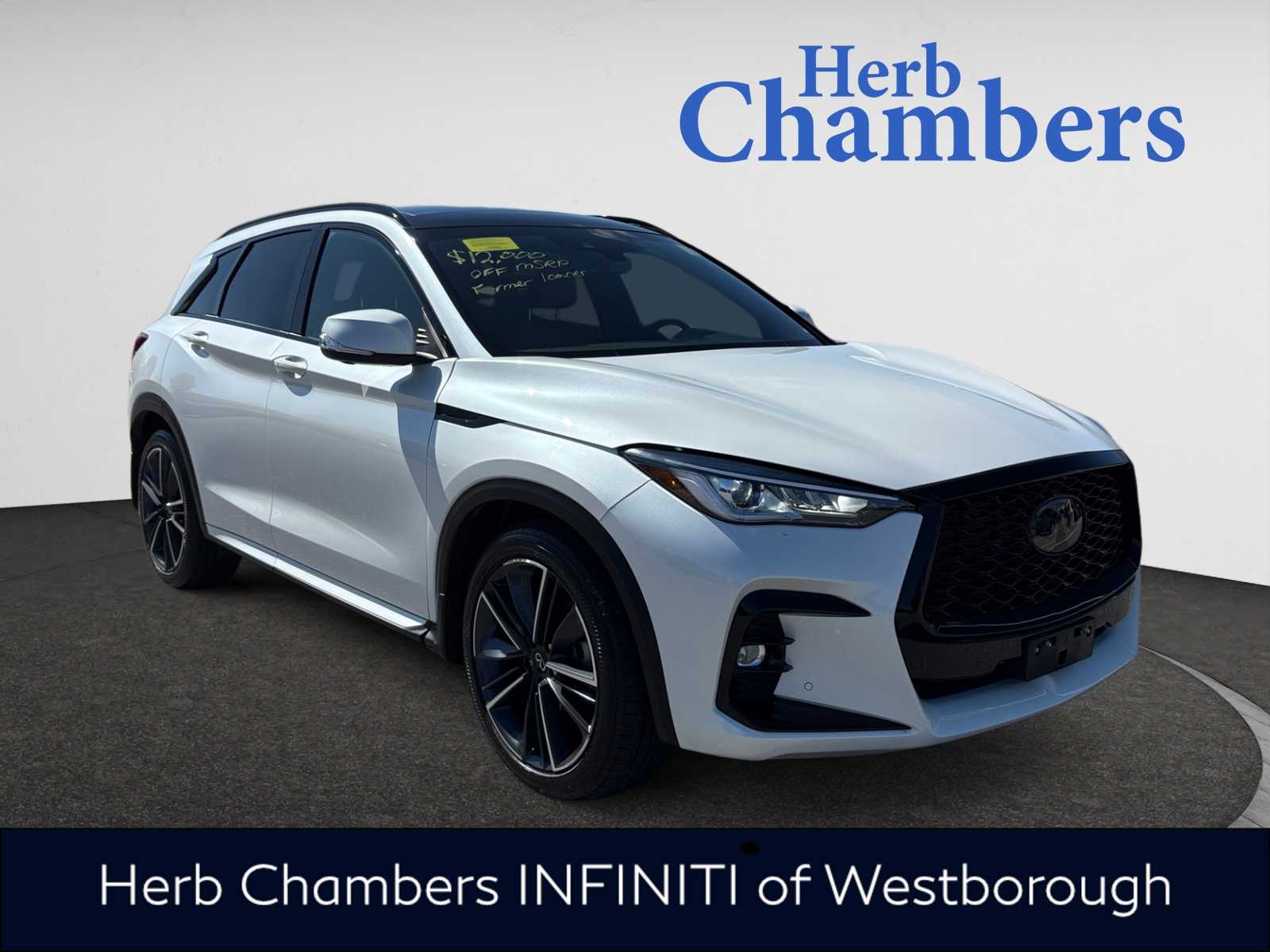 used 2025 INFINITI QX50 car, priced at $41,997