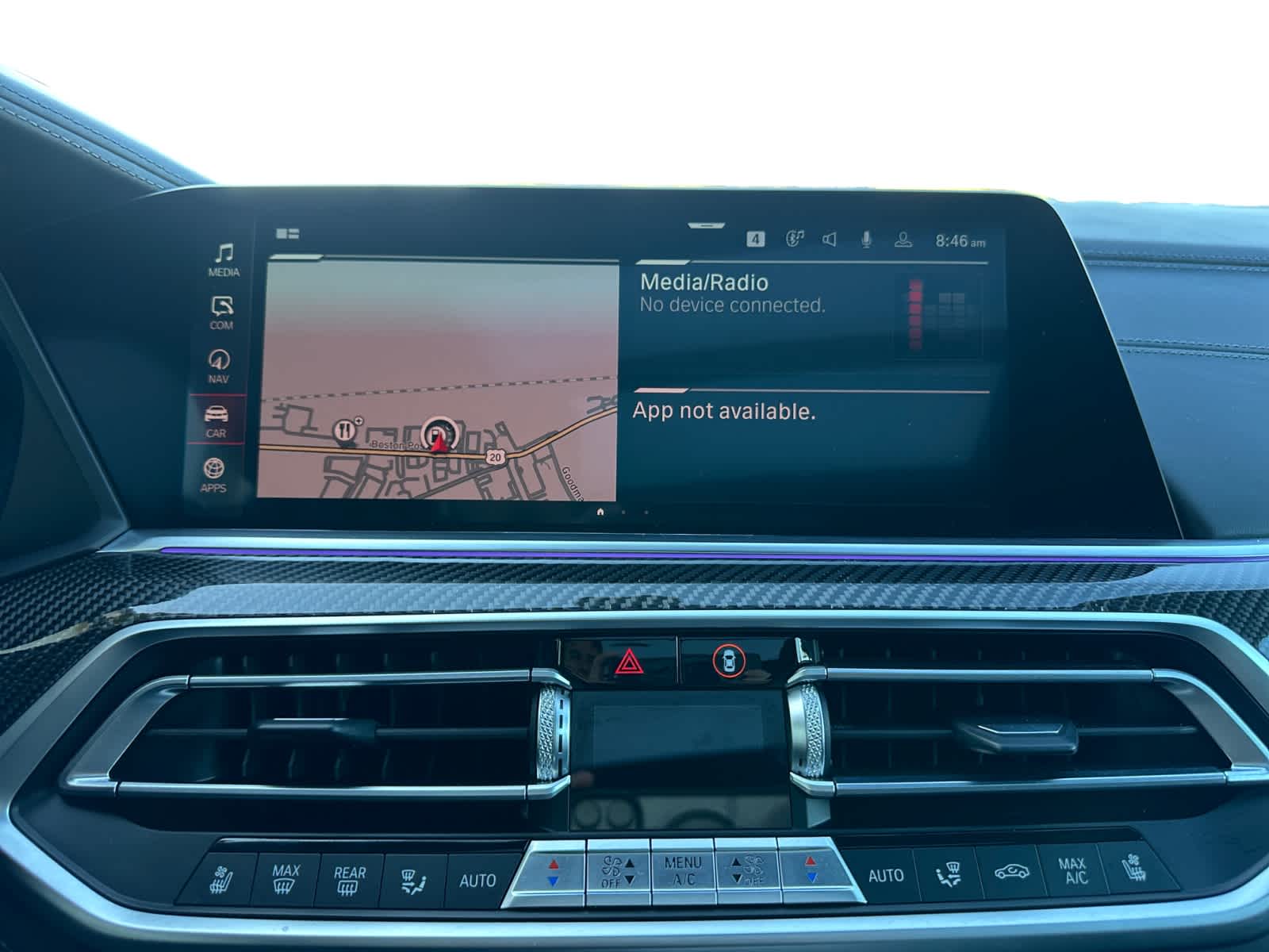 used 2021 BMW X6 M car, priced at $61,798