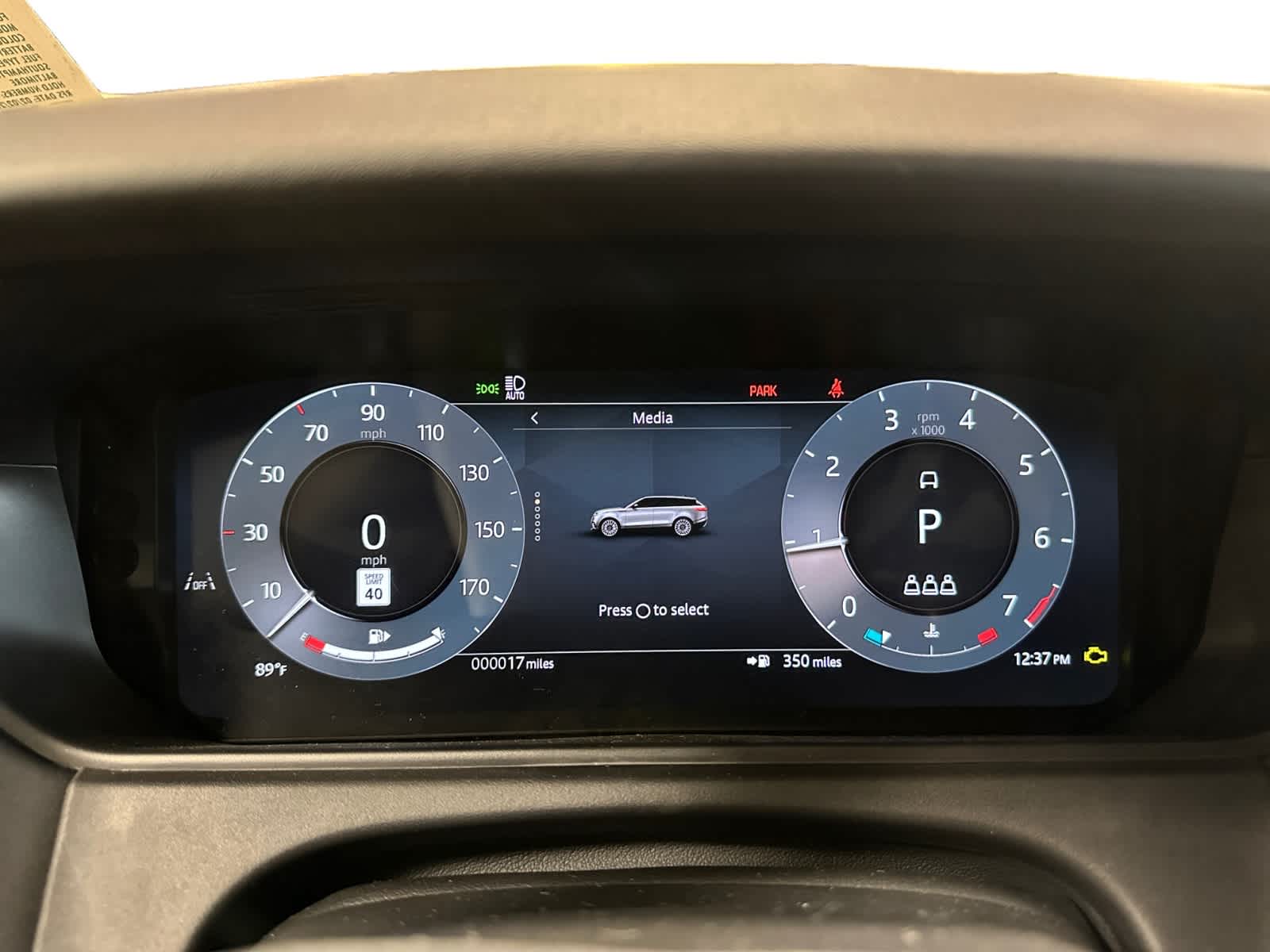 new 2026 Land Rover Range Rover Velar car, priced at $80,245