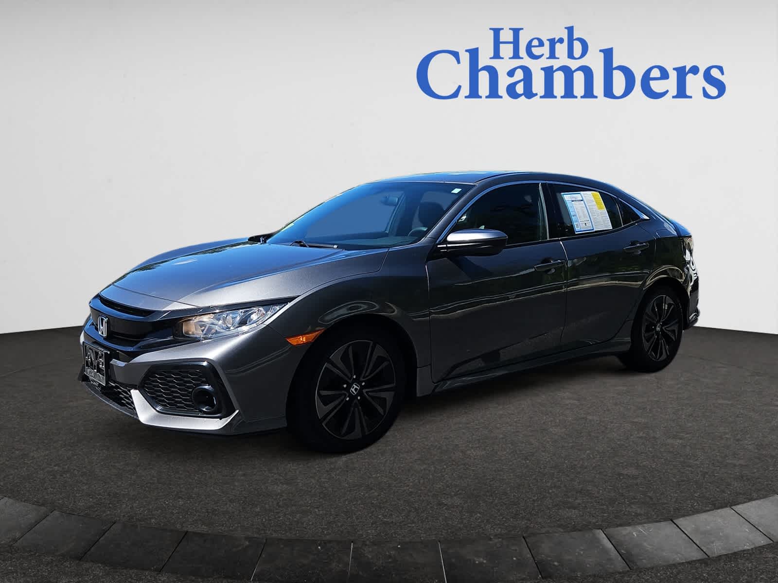 used 2017 Honda Civic Hatchback car, priced at $17,498