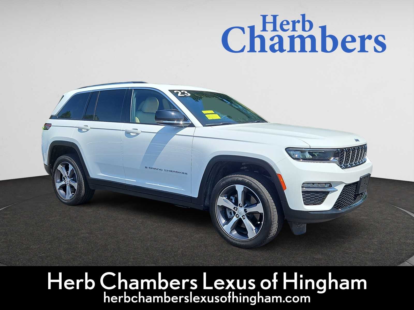 used 2023 Jeep Grand Cherokee 4xe car, priced at $32,998