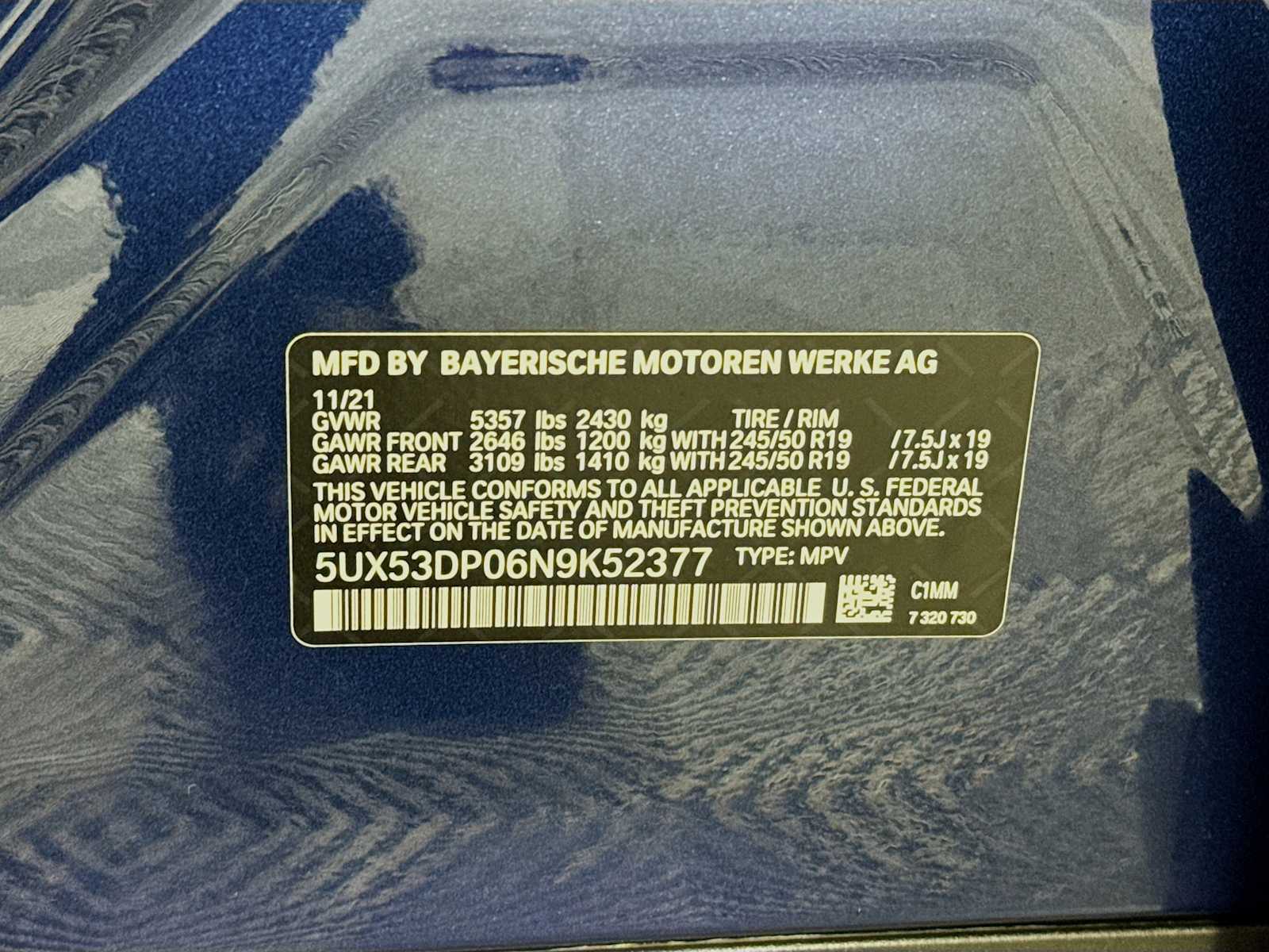 used 2022 BMW X3 car, priced at $26,998