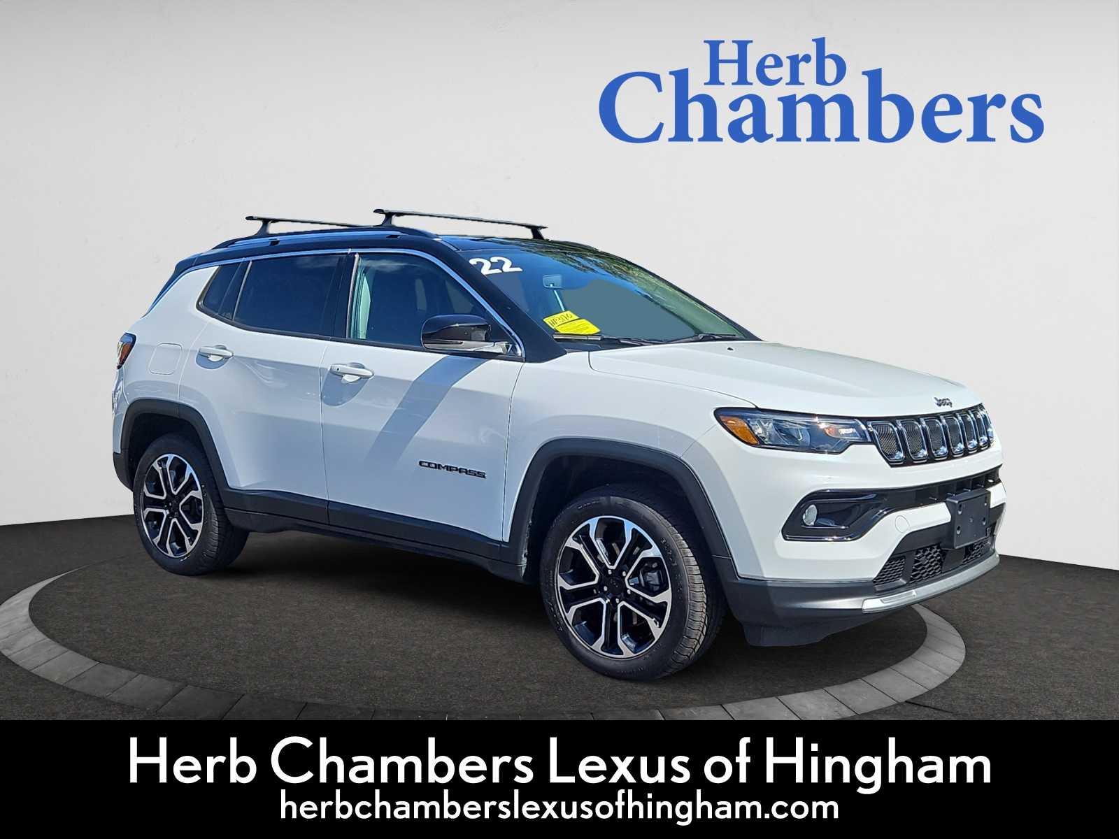 used 2022 Jeep Compass car, priced at $24,998