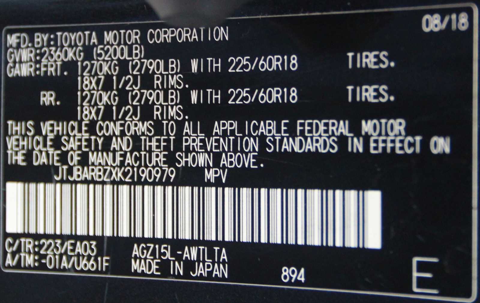 used 2019 Lexus NX 300 car, priced at $19,998