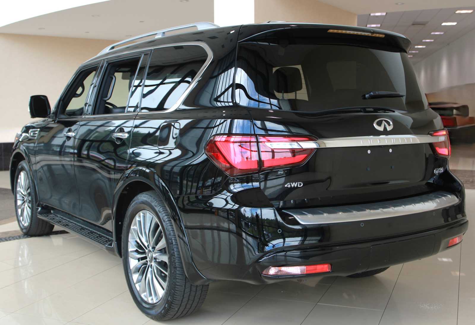 used 2021 INFINITI QX80 car, priced at $34,297