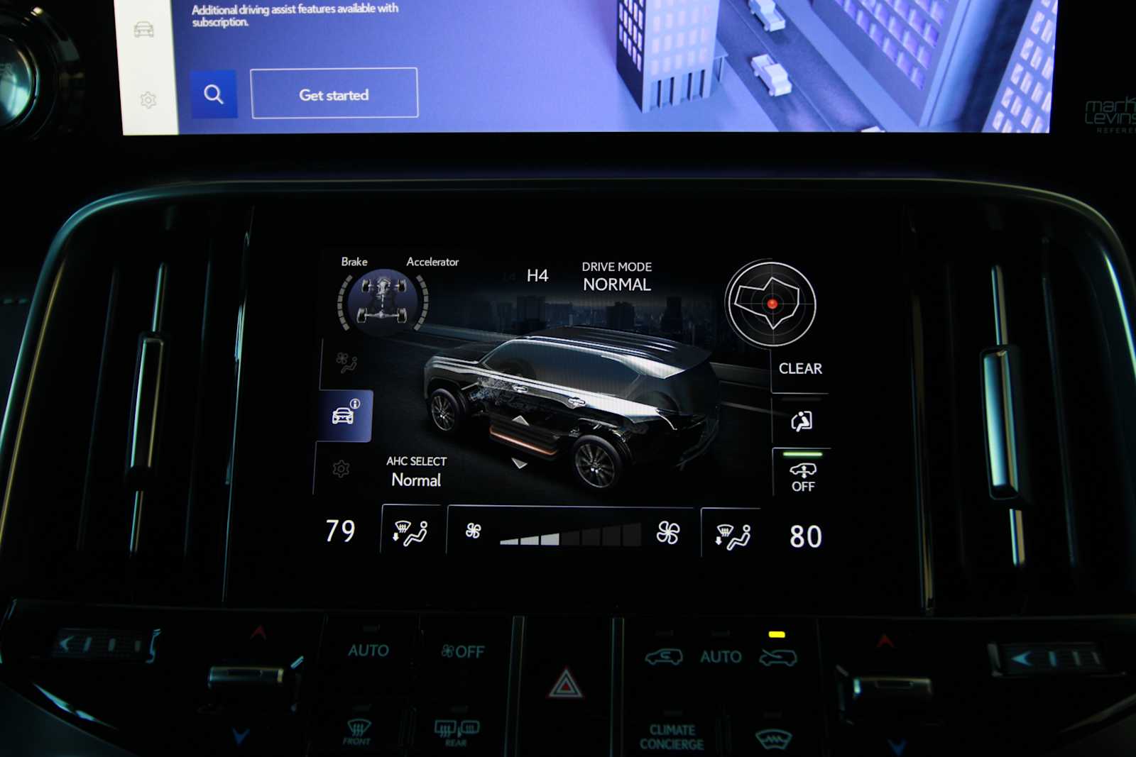 new 2025 Lexus LX 700h car, priced at $122,377