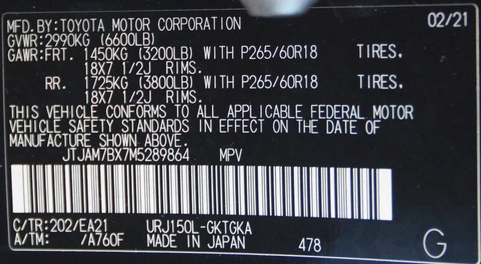 used 2021 Lexus GX 460 car, priced at $42,097