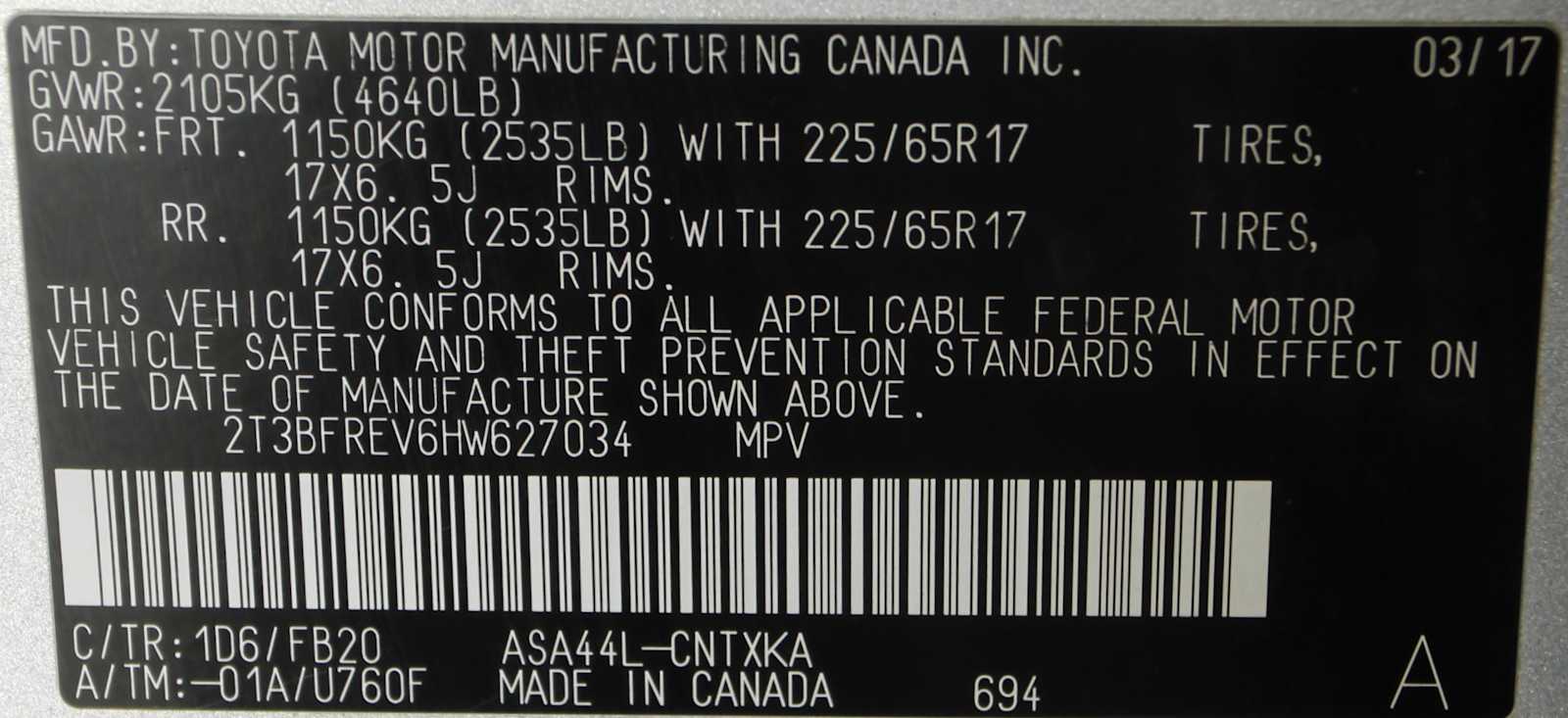 used 2017 Toyota RAV4 car, priced at $18,297