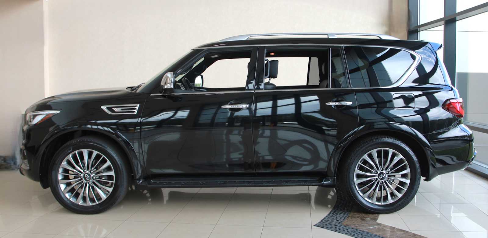 used 2021 INFINITI QX80 car, priced at $34,297