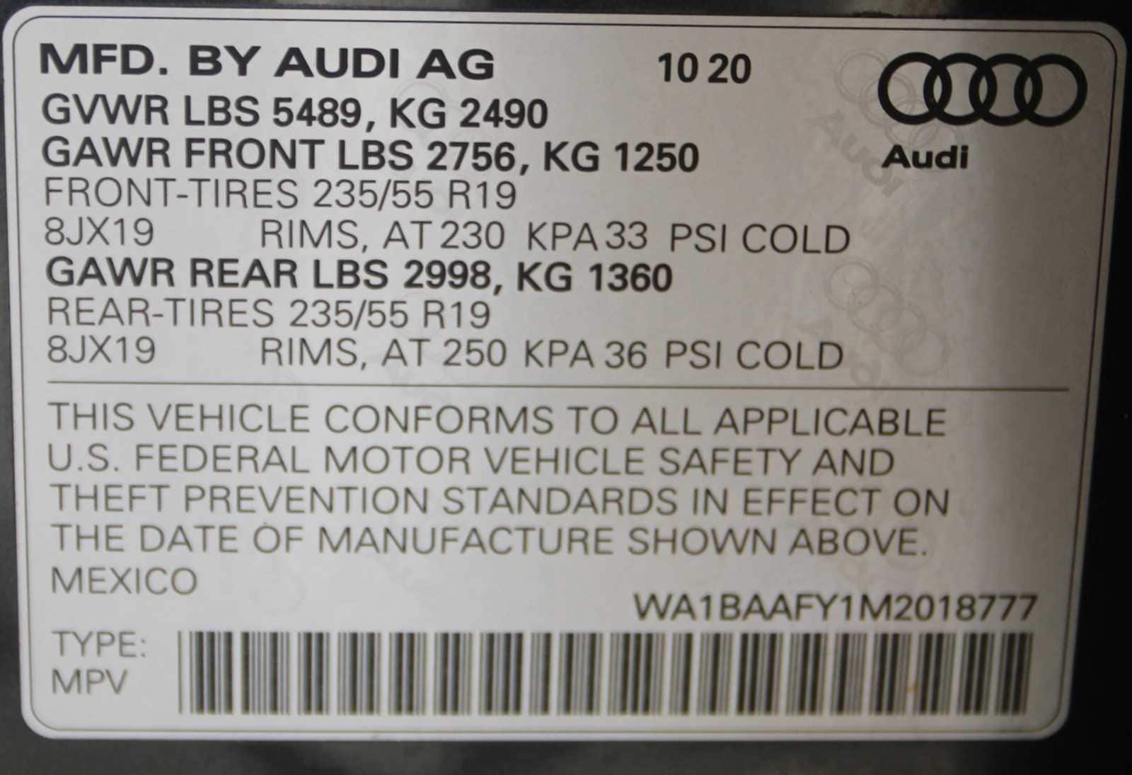 used 2021 Audi Q5 car, priced at $26,998