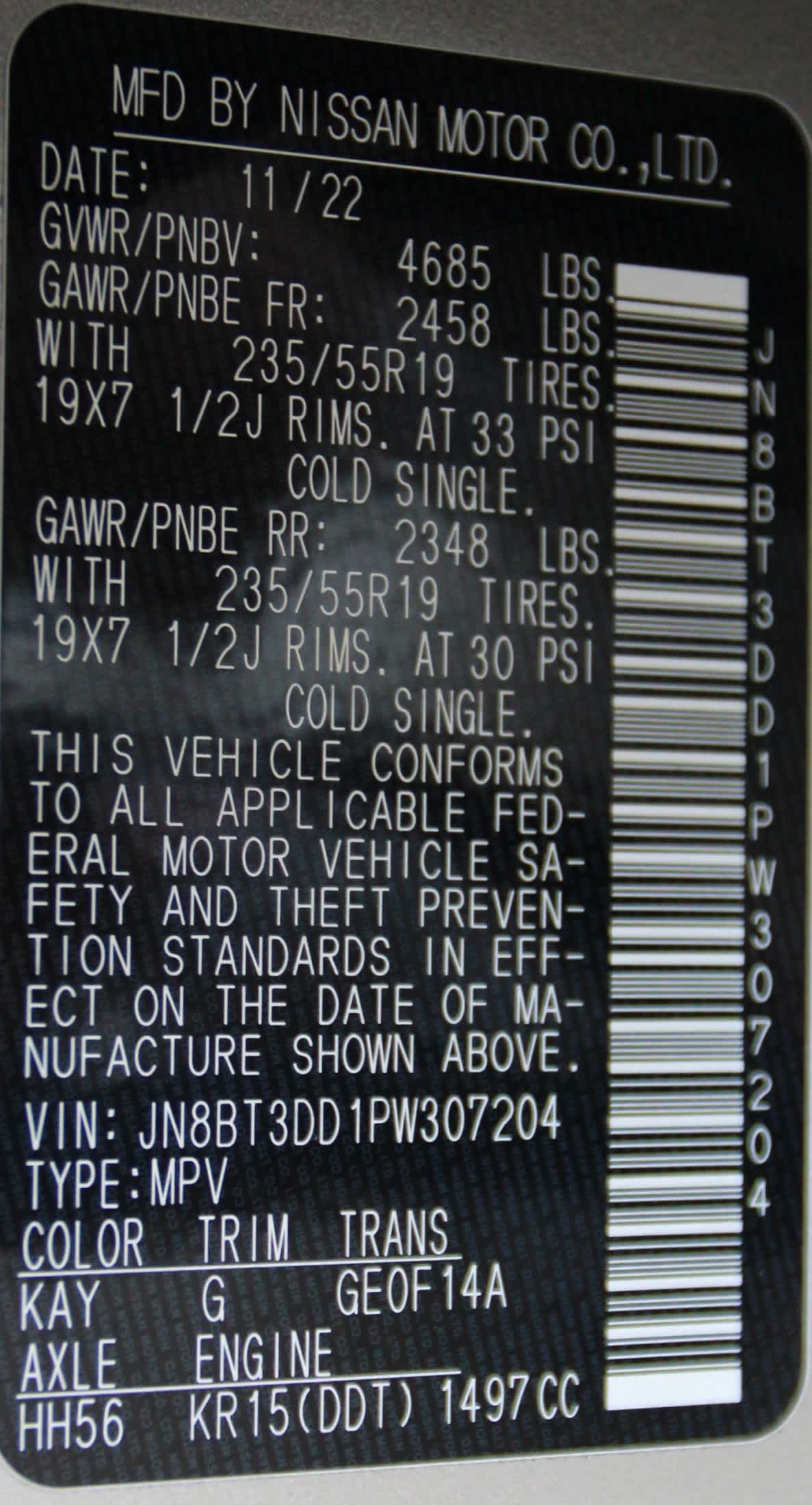 used 2023 Nissan Rogue car, priced at $27,497