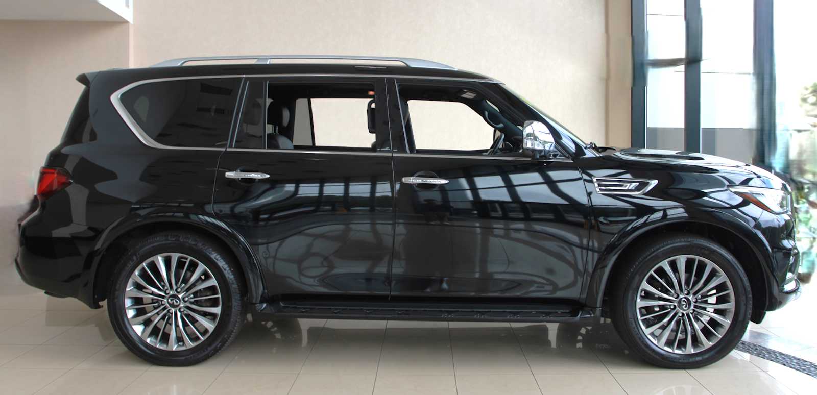used 2021 INFINITI QX80 car, priced at $34,297