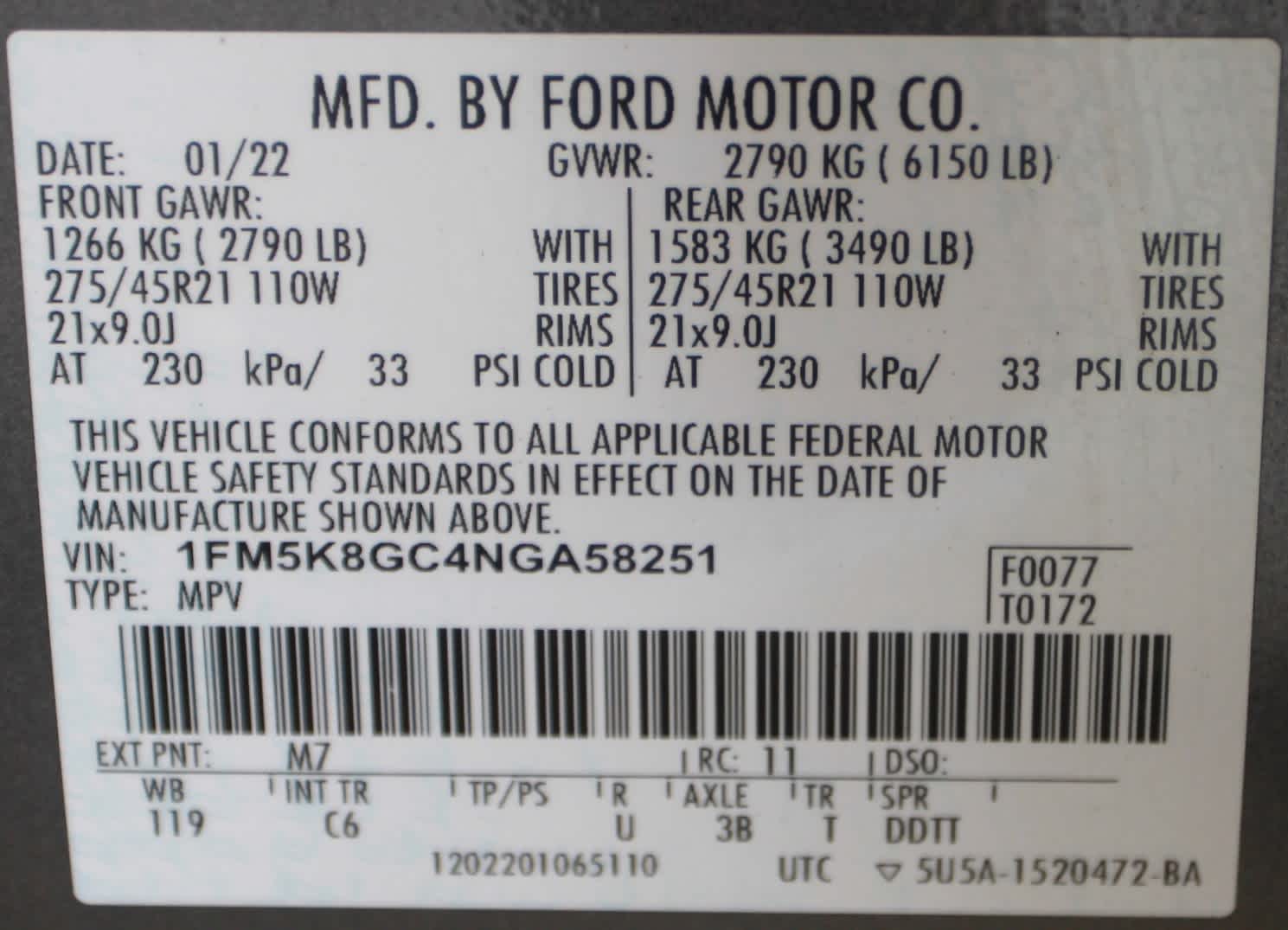 used 2022 Ford Explorer car, priced at $39,398