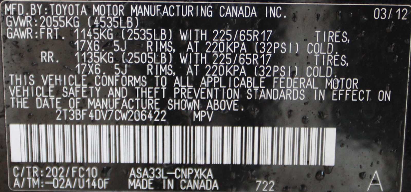 used 2012 Toyota RAV4 car, priced at $13,497