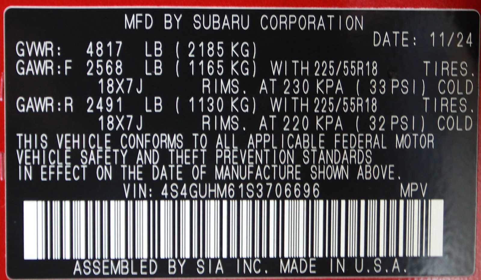 used 2025 Subaru Crosstrek car, priced at $30,497