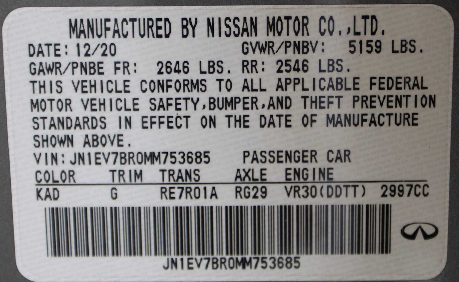 used 2021 INFINITI Q50 car, priced at $27,197