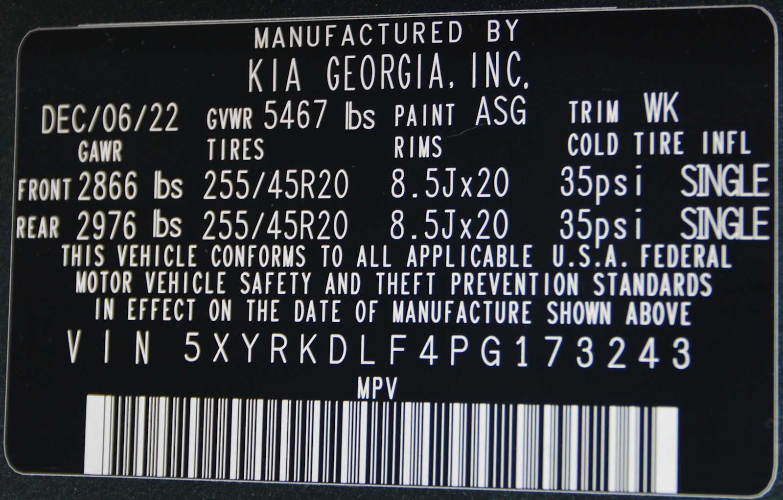 used 2023 Kia Sorento car, priced at $33,497
