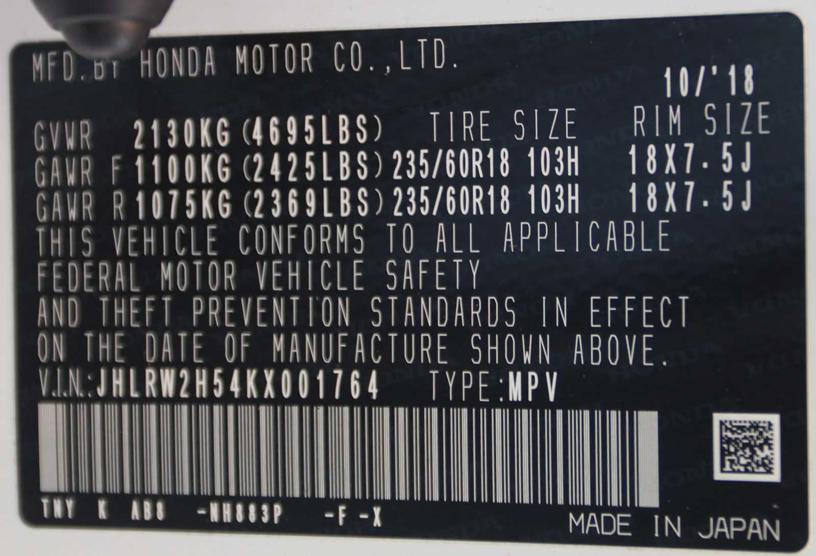 used 2019 Honda CR-V car, priced at $21,498