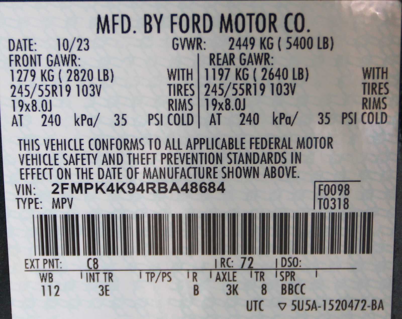 used 2024 Ford Edge car, priced at $23,897